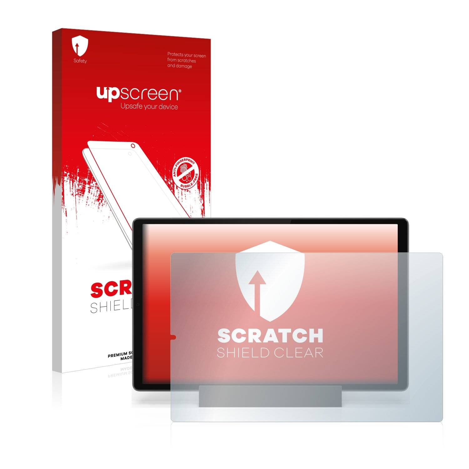 upscreen Scratch Shield Clear Premium Displayschutzfolie für Lenovo SmartTab M10 Plus (2.