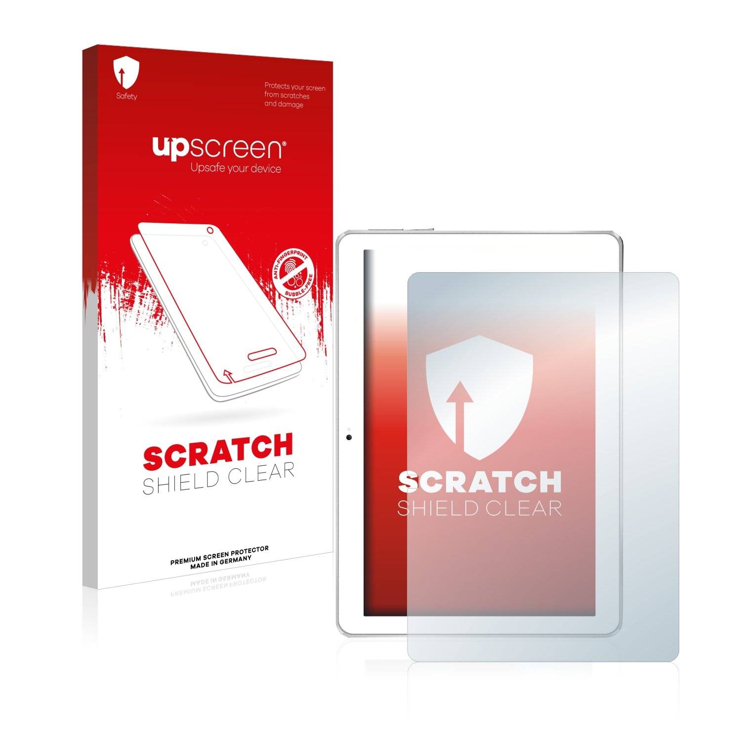 upscreen Scratch Shield Clear Premium Displayschutzfolie für Toscido X108