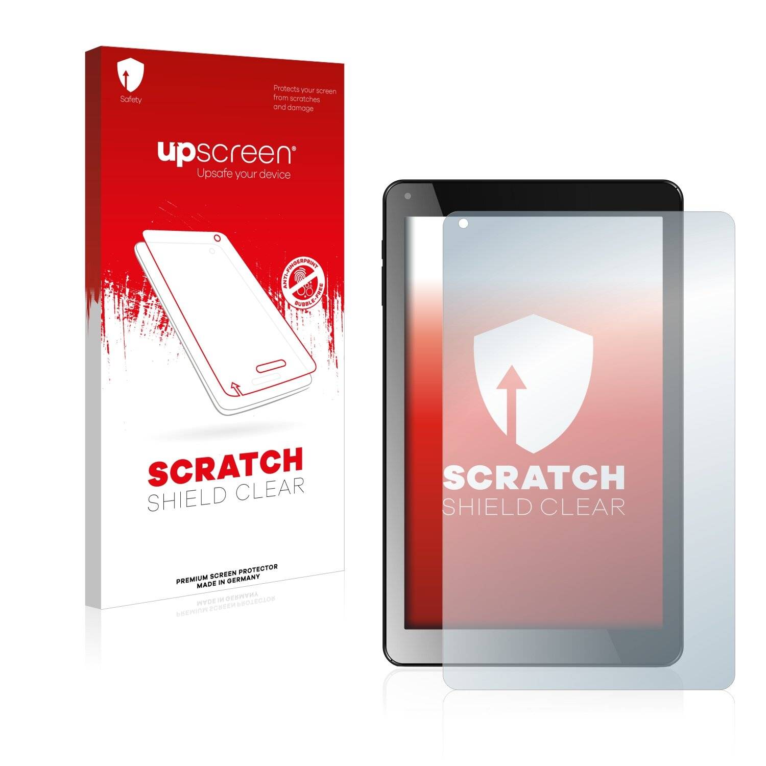 upscreen Scratch Shield Clear Premium Displayschutzfolie für Odys Titan 10
