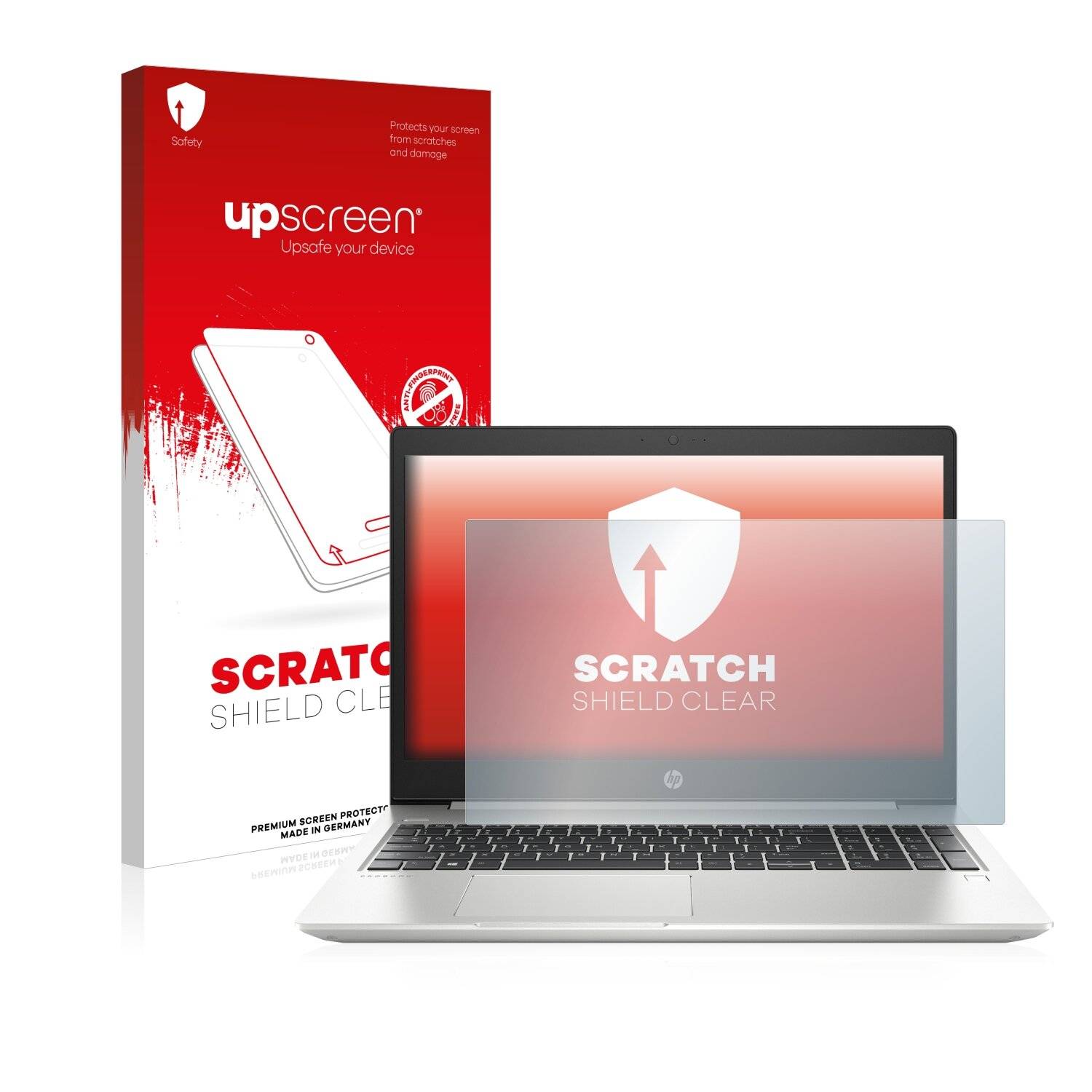 upscreen Scratch Shield Clear Premium Displayschutzfolie für HP ProBook 450
