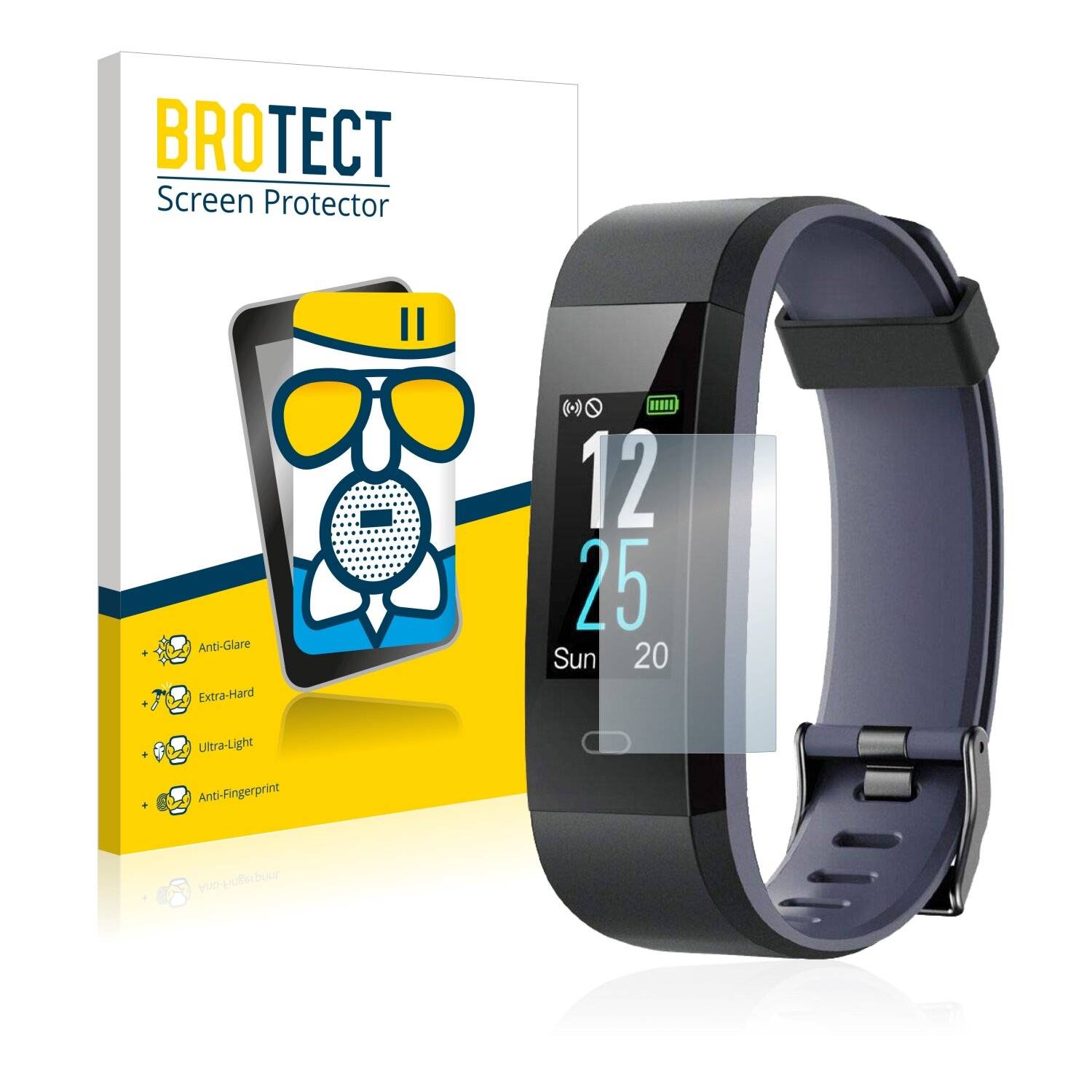 BROTECT AirGlass Matte Schutzglas Folie für HP