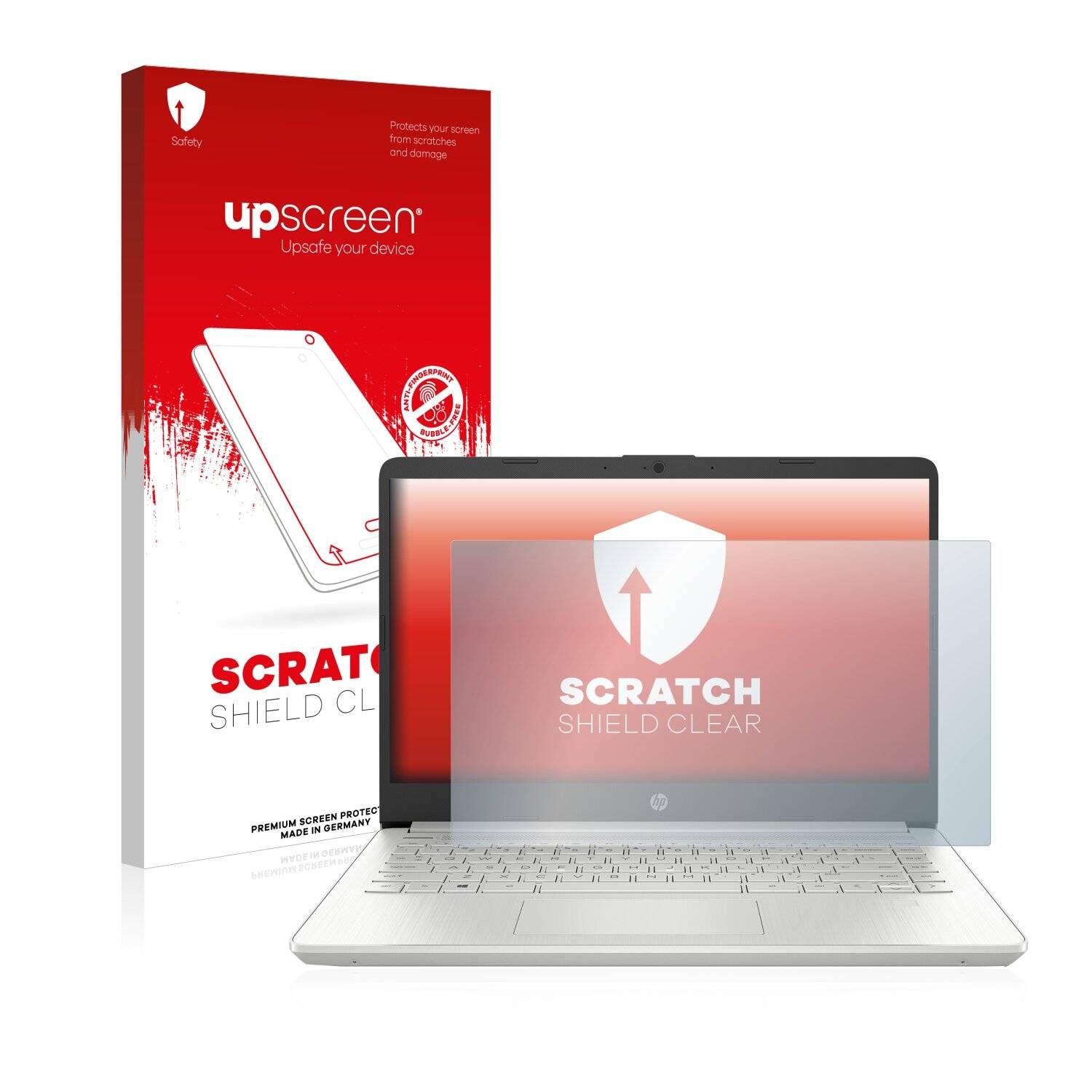 upscreen Scratch Shield Clear Premium Displayschutzfolie für HP