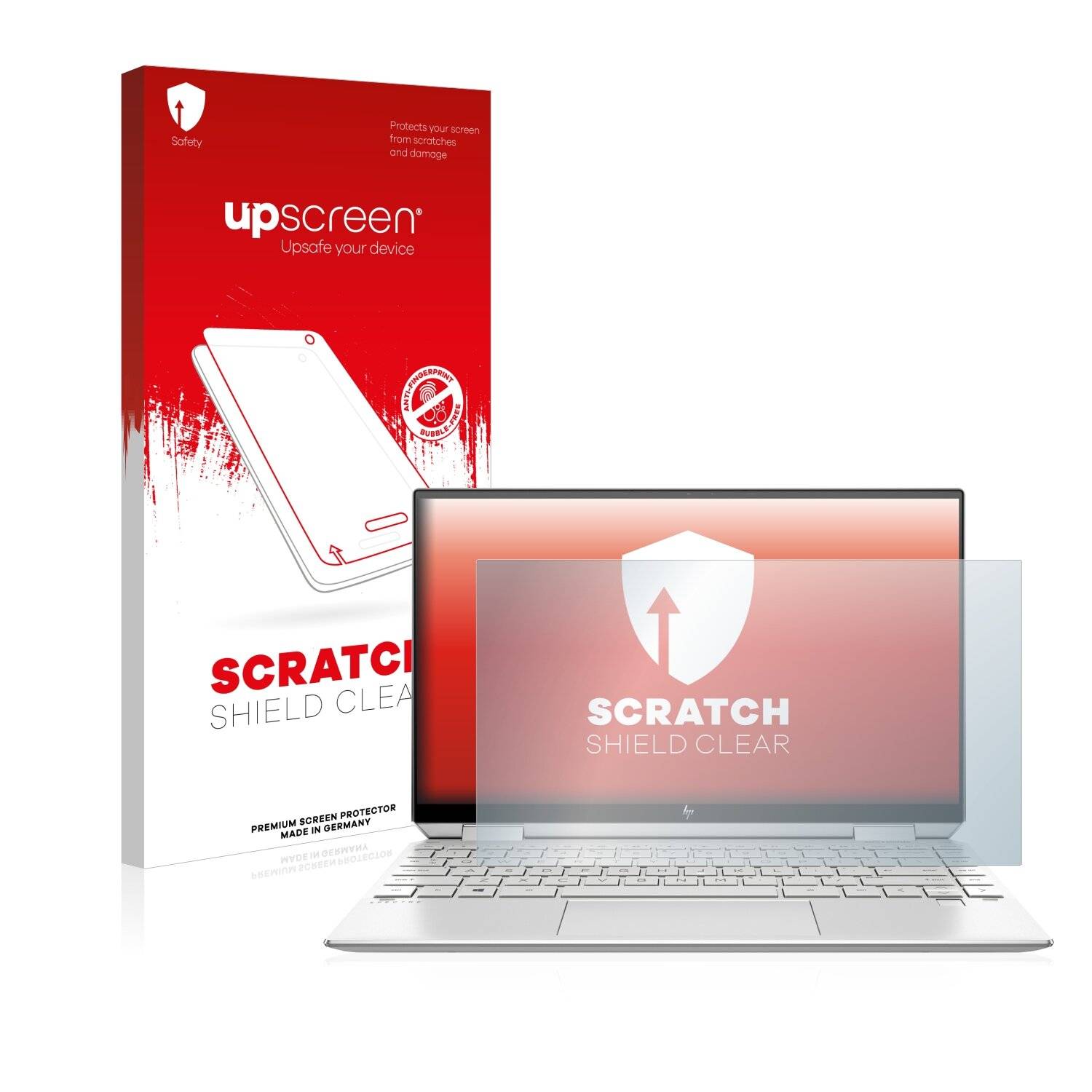 upscreen Scratch Shield Clear Premium Displayschutzfolie für HP Spectre x360