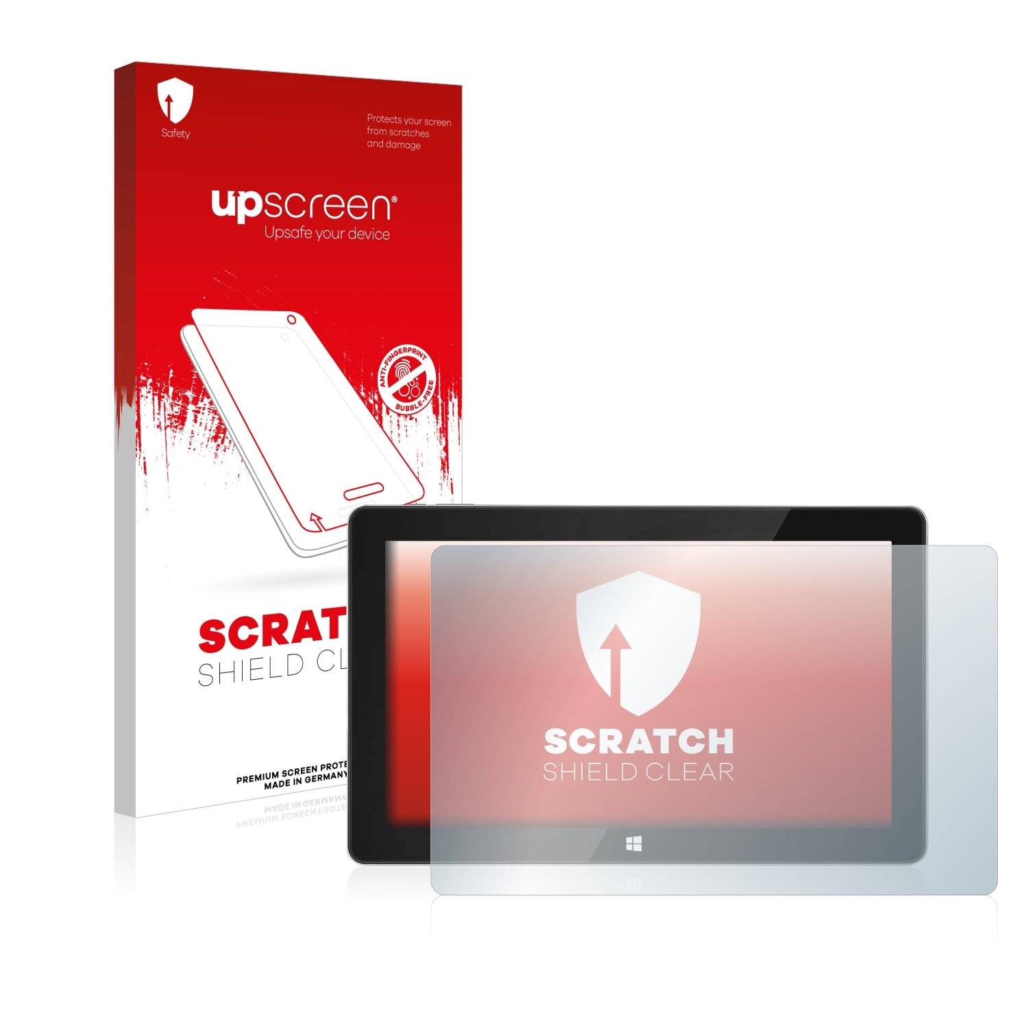 upscreen Scratch Shield Clear Premium Displayschutzfolie für Jumper EZpad 6