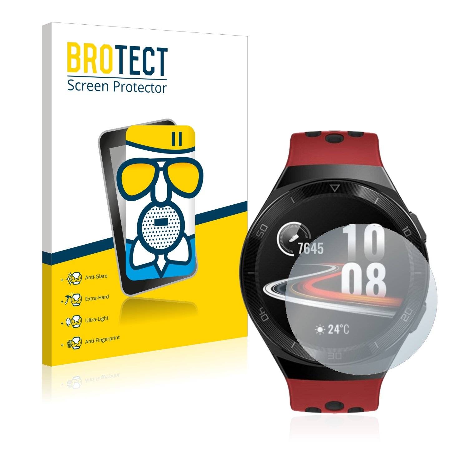 BROTECT AirGlass Matte Schutzglas Folie für Huawei Watch GT