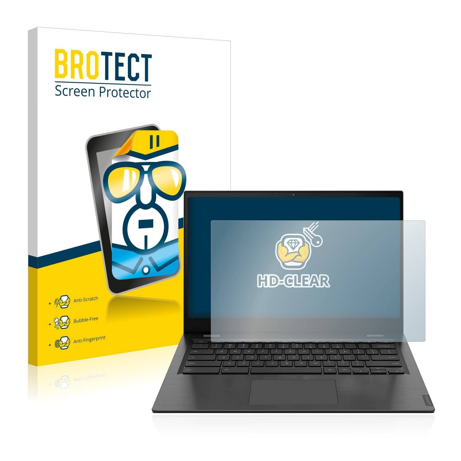 BROTECT HD-Clear Displayschutzfolie für Lenovo Chromebook