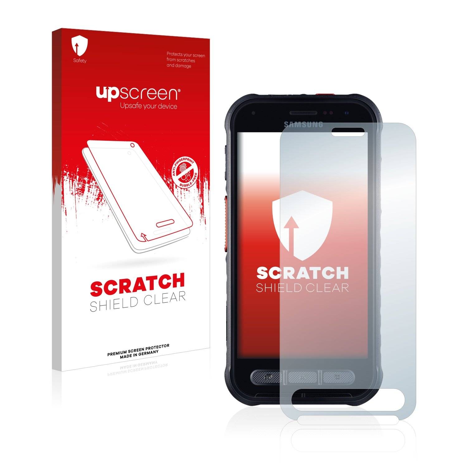 upscreen Scratch Shield Clear Premium Displayschutzfolie für Samsung Galaxy Xcover FieldPro