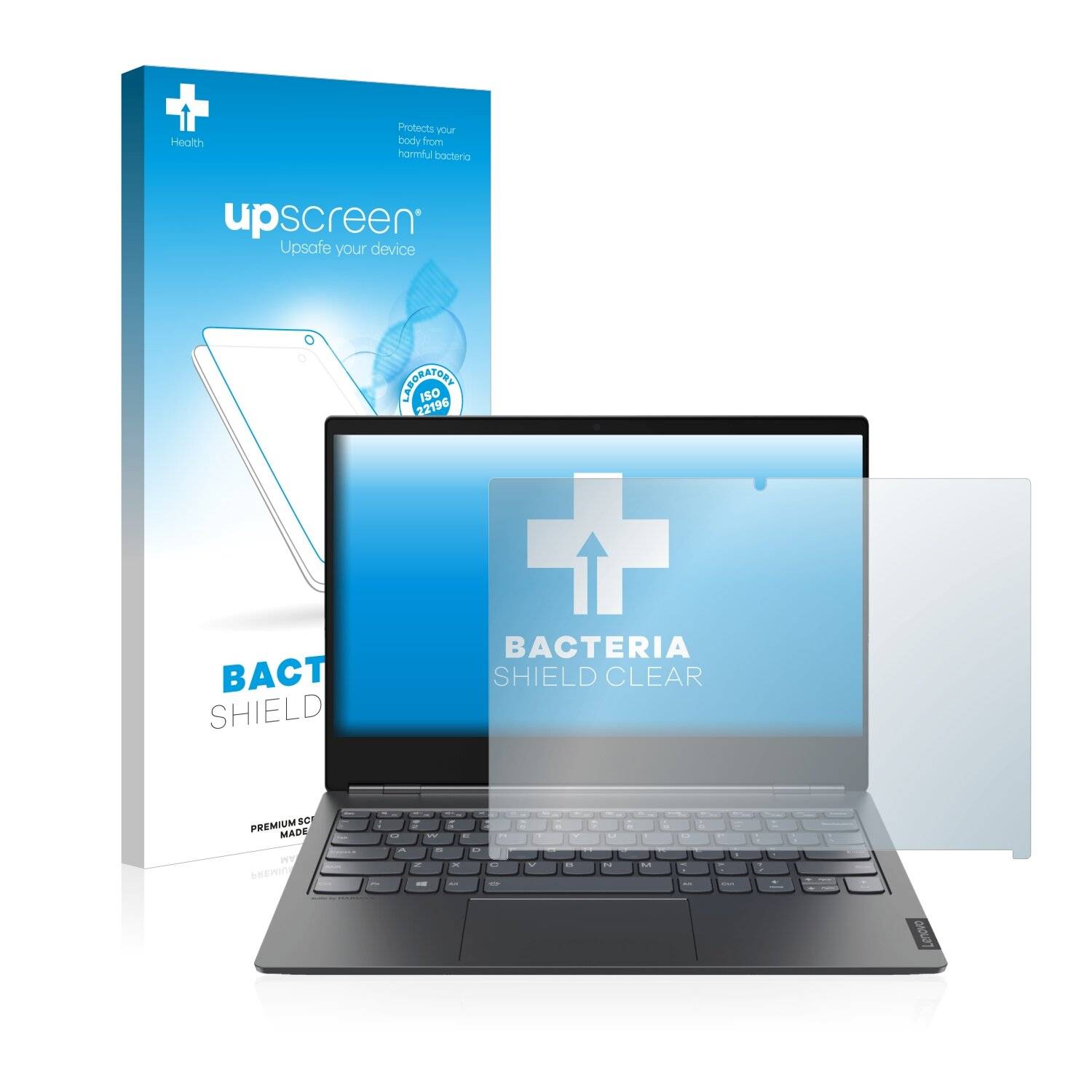 upscreen Bacteria Shield Clear Premium Antibakterielle Displayschutzfolie für Lenovo