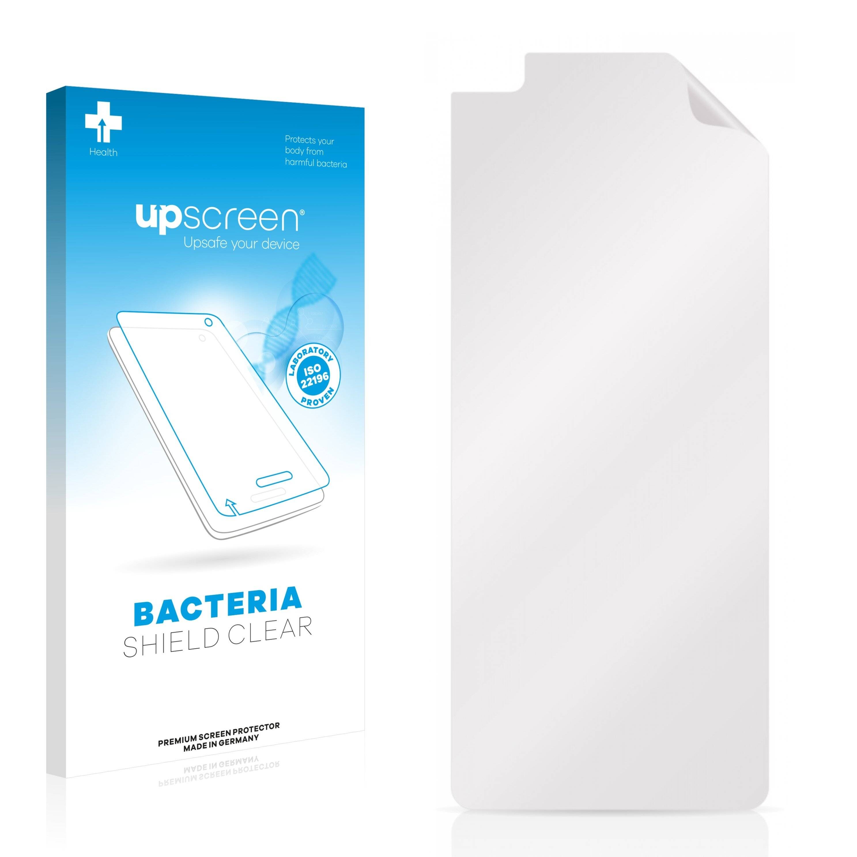 upscreen Bacteria Shield Clear Premium Antibakterielle Displayschutzfolie für Motorola One