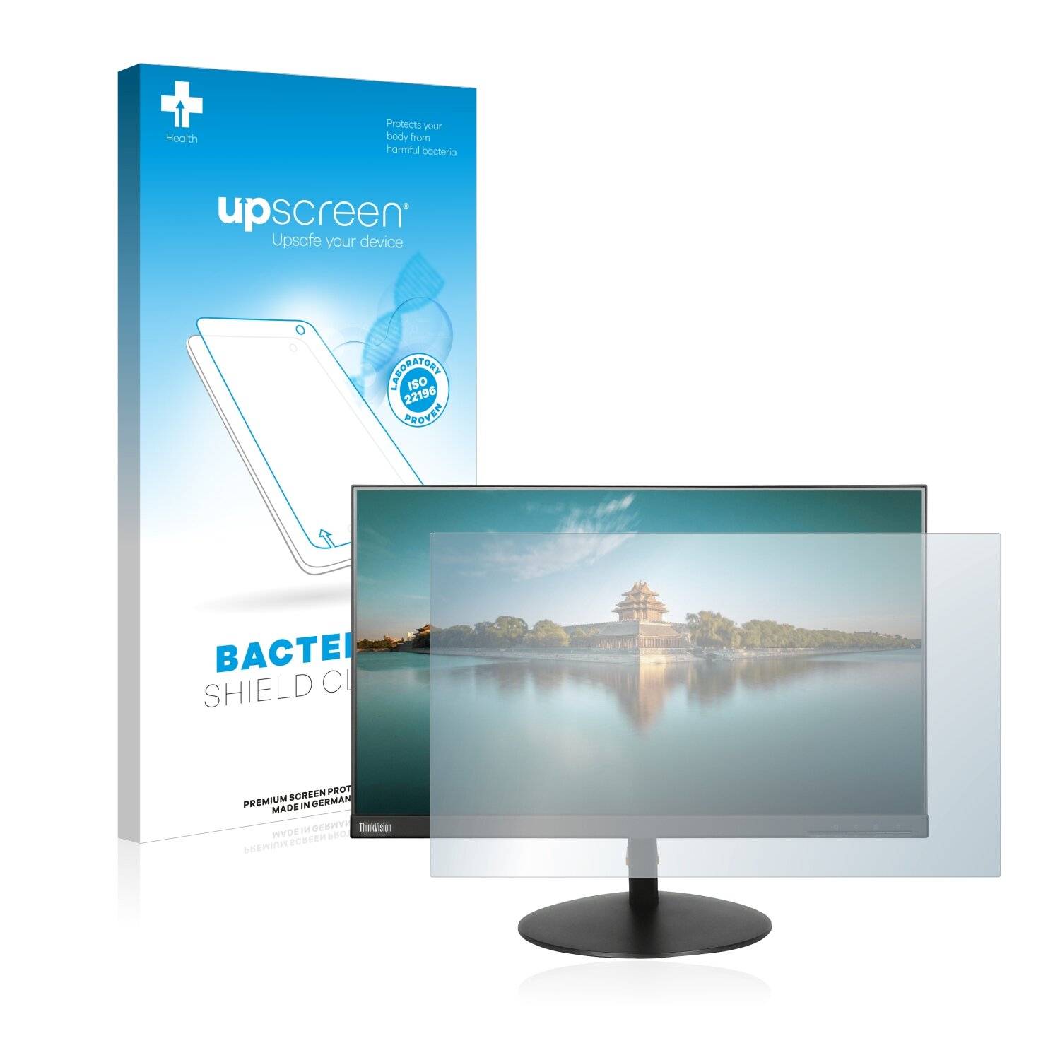upscreen Bacteria Shield Clear Premium Antibakterielle Displayschutzfolie für Lenovo