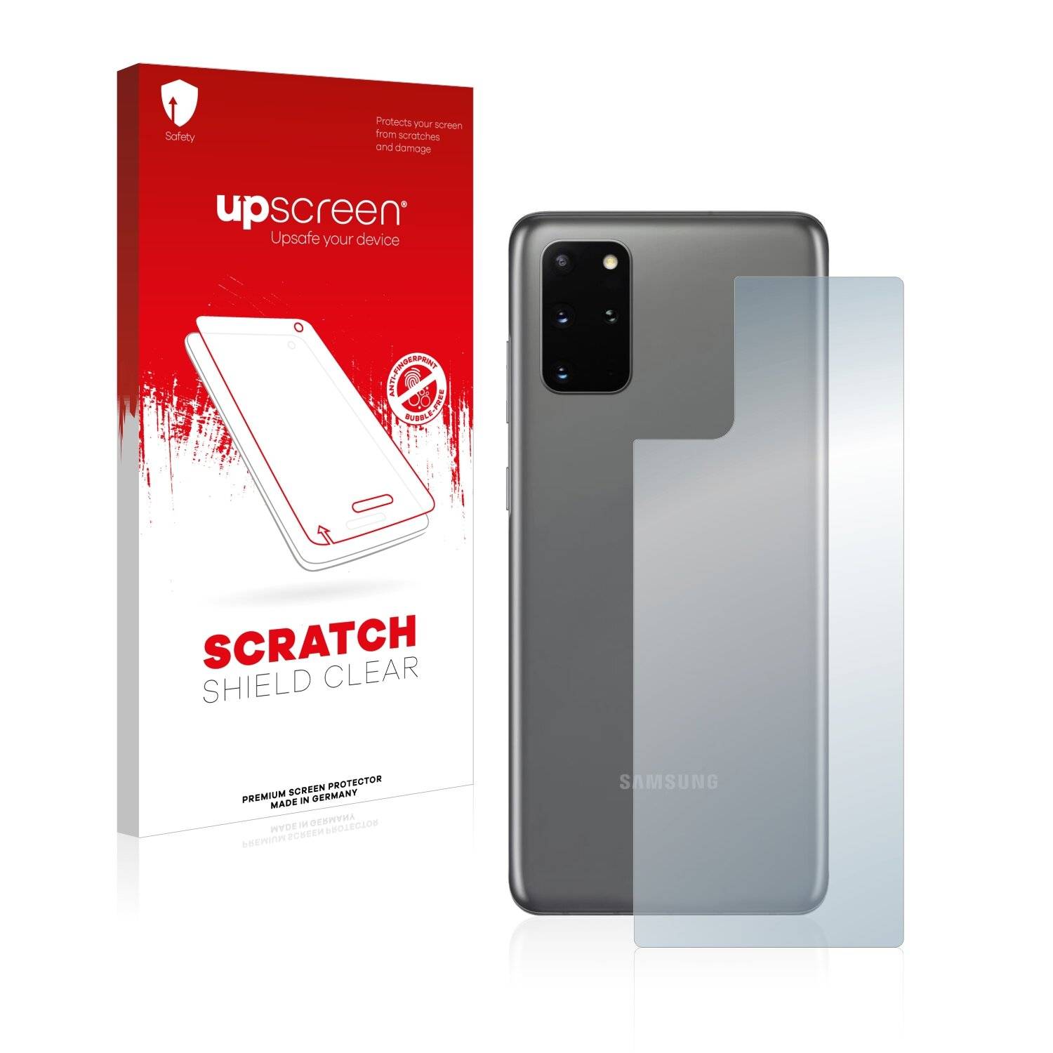 upscreen Scratch Shield Clear Premium Displayschutzfolie für Samsung Galaxy S20 Plus