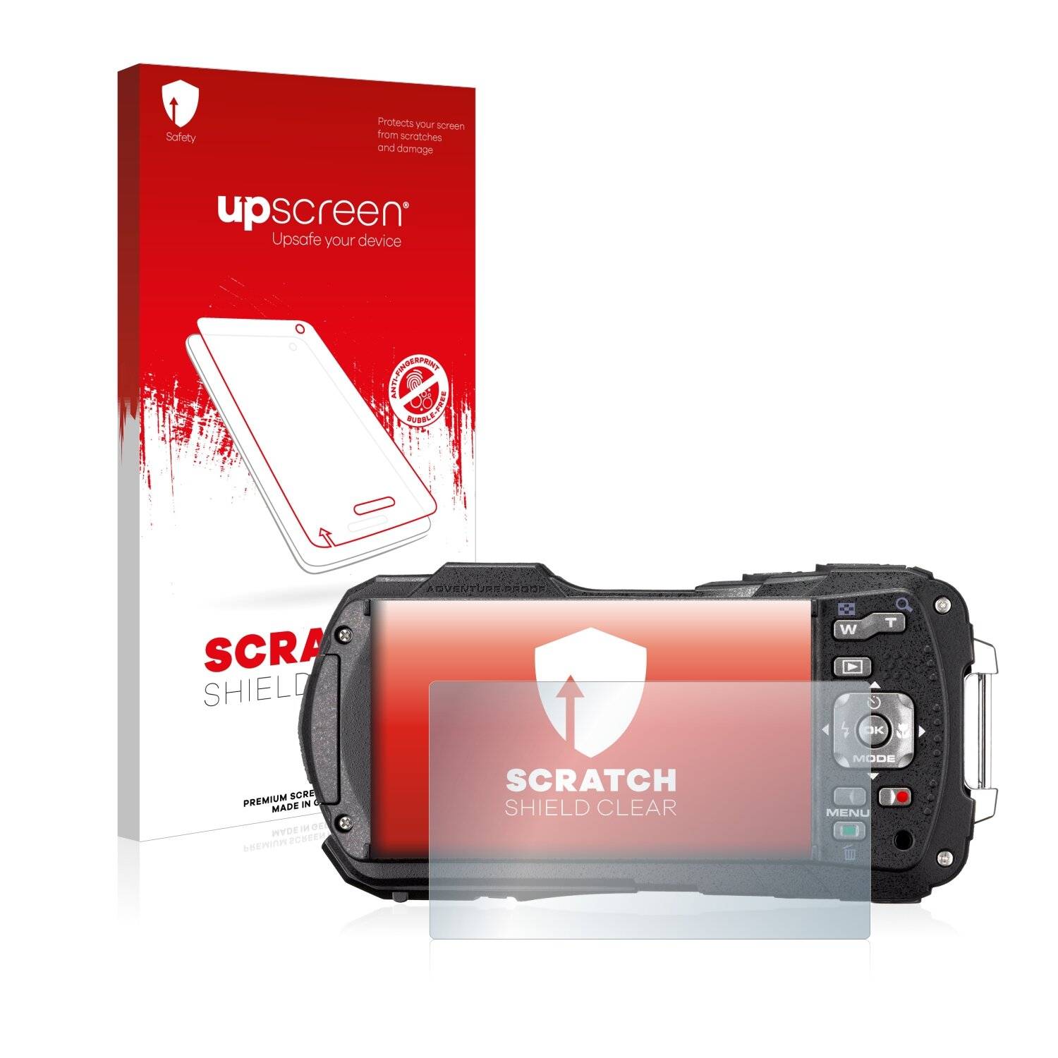 upscreen Scratch Shield Clear Premium Displayschutzfolie für Ricoh