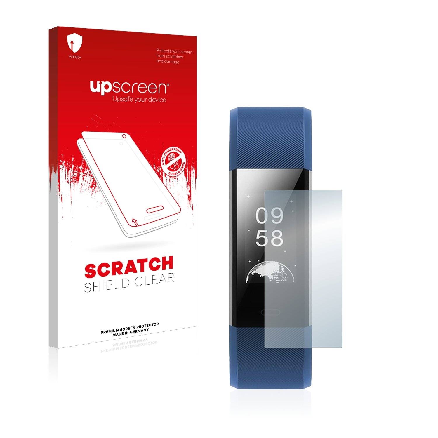 upscreen Scratch Shield Clear Premium Displayschutzfolie für Toobur