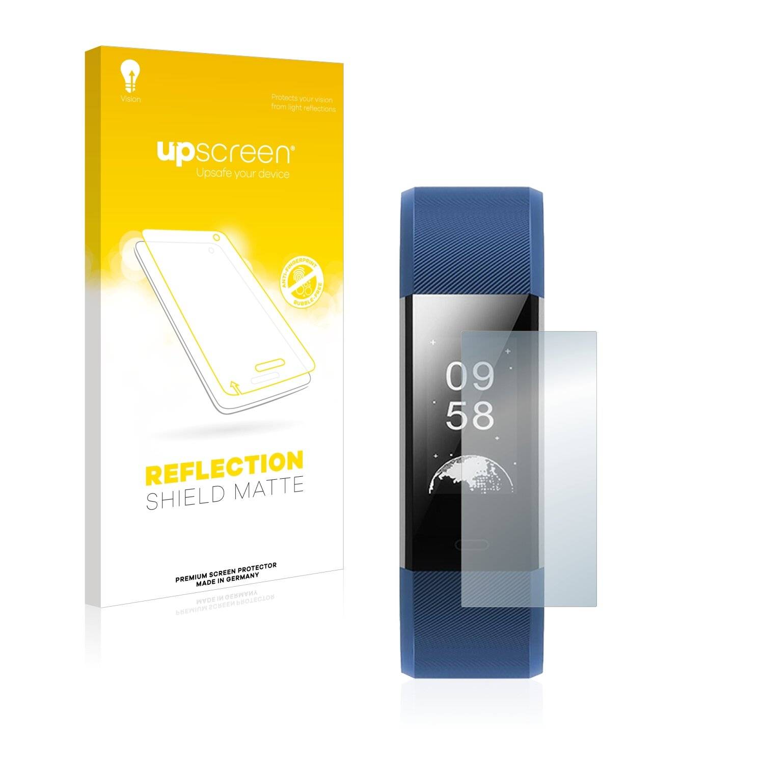 upscreen Reflection Shield Matte Premium Displayschutzfolie für Toobur