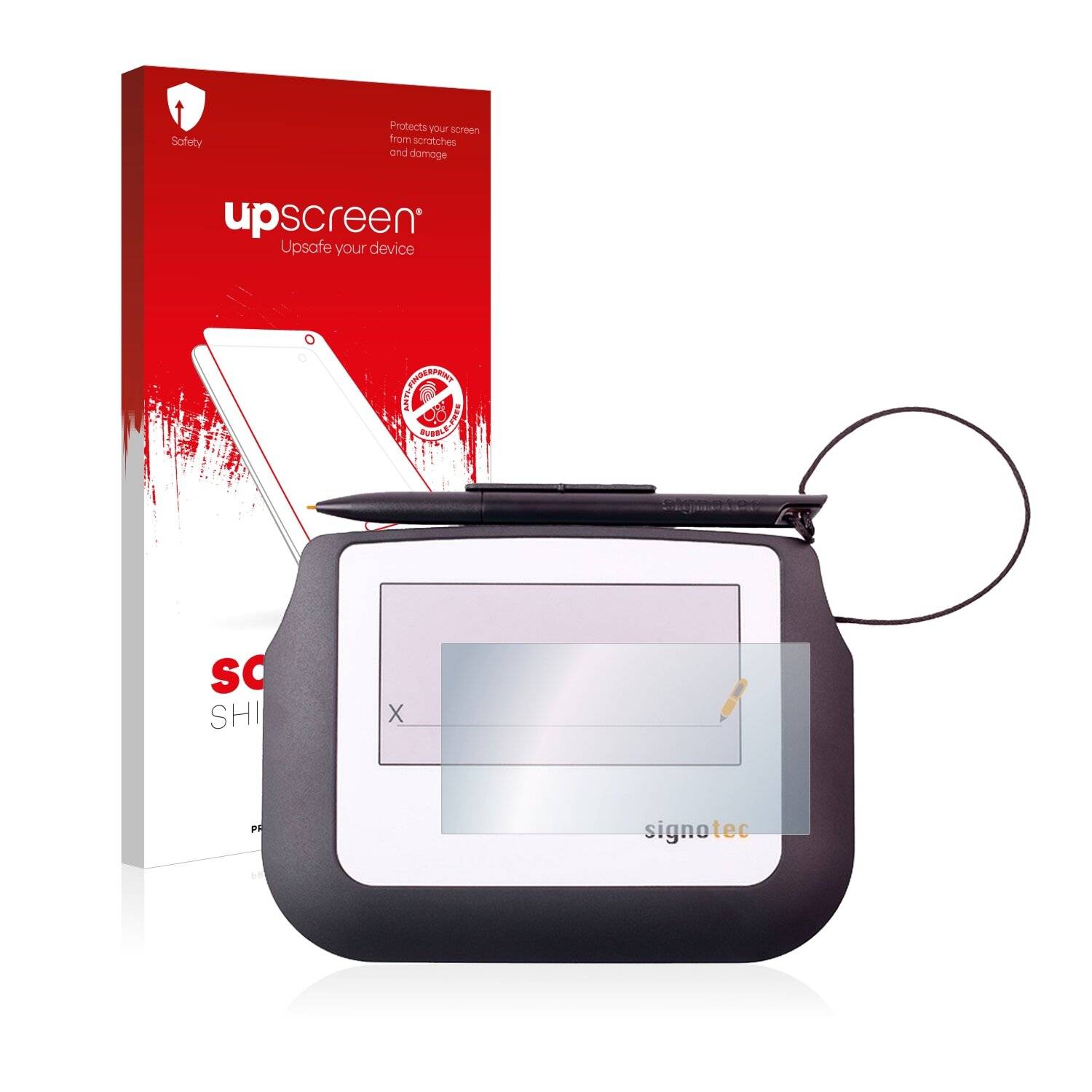upscreen Scratch Shield Clear Premium Displayschutzfolie für Signotec Signature Sigma