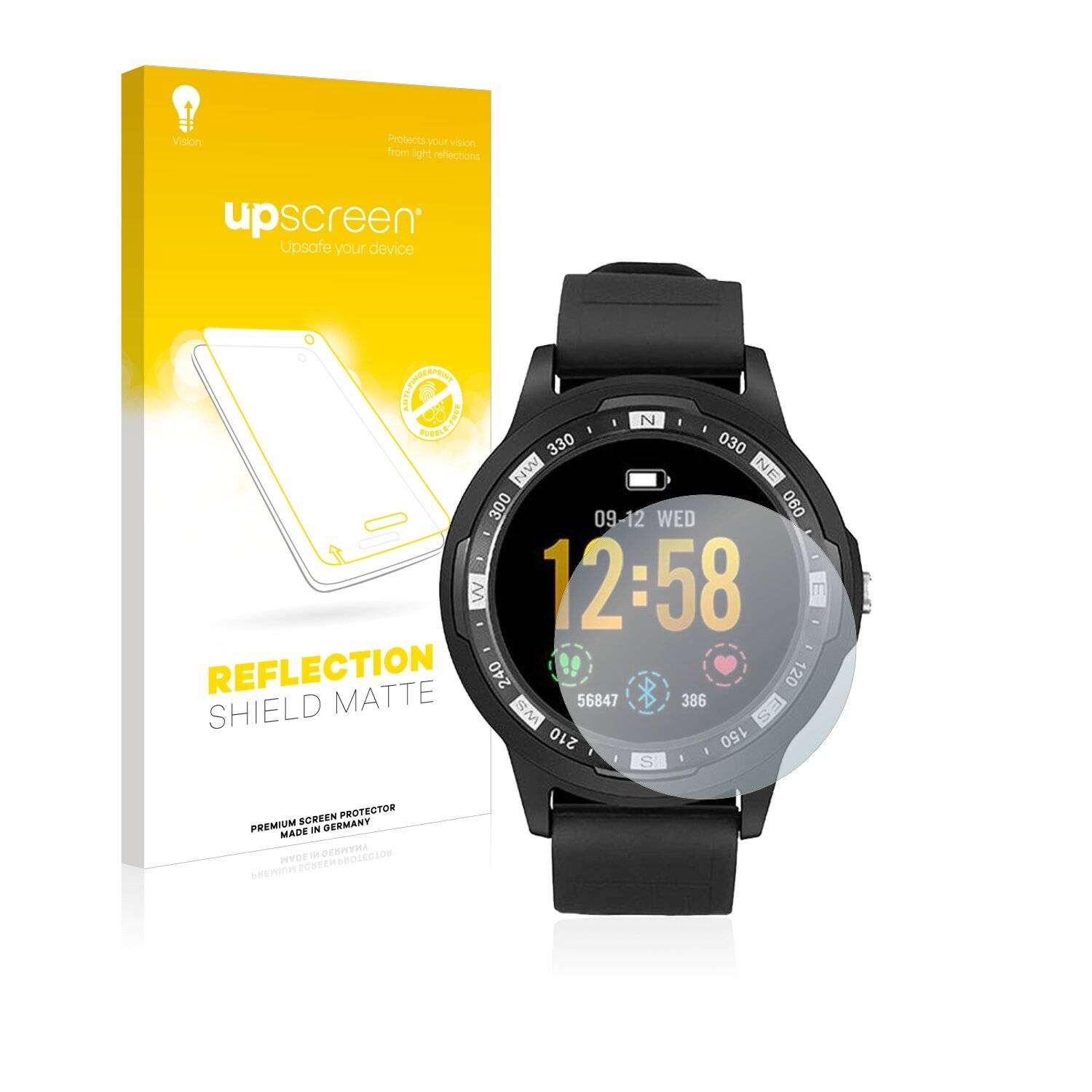 upscreen Reflection Shield Matte Premium Displayschutzfolie für Technaxx