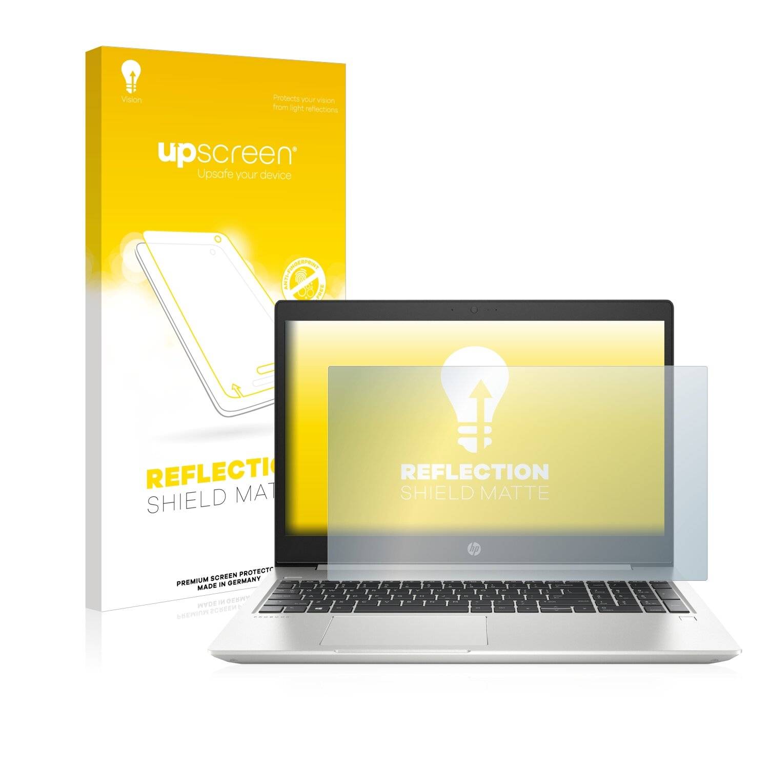 upscreen Reflection Shield Matte Premium Displayschutzfolie für HP ProBook 450