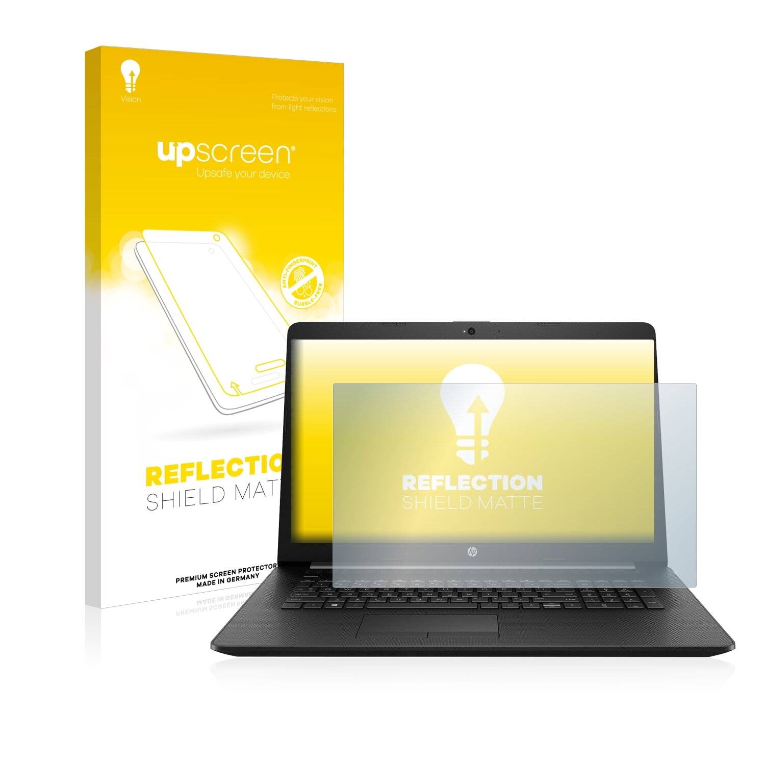 upscreen Reflection Shield Matte Premium Displayschutzfolie für HP