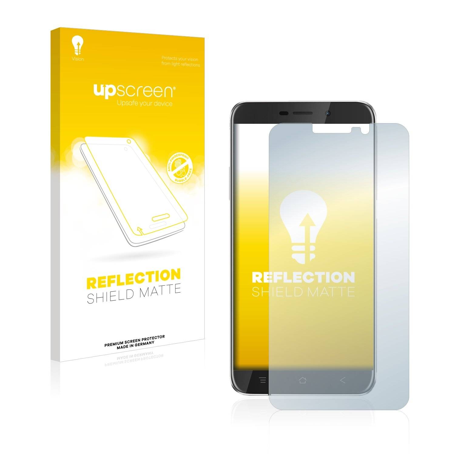 upscreen Reflection Shield Matte Premium Displayschutzfolie für Blackview