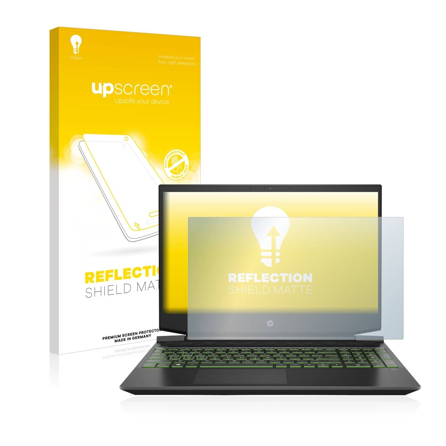 upscreen Reflection Shield Matte Premium Displayschutzfolie für HP Pavilion