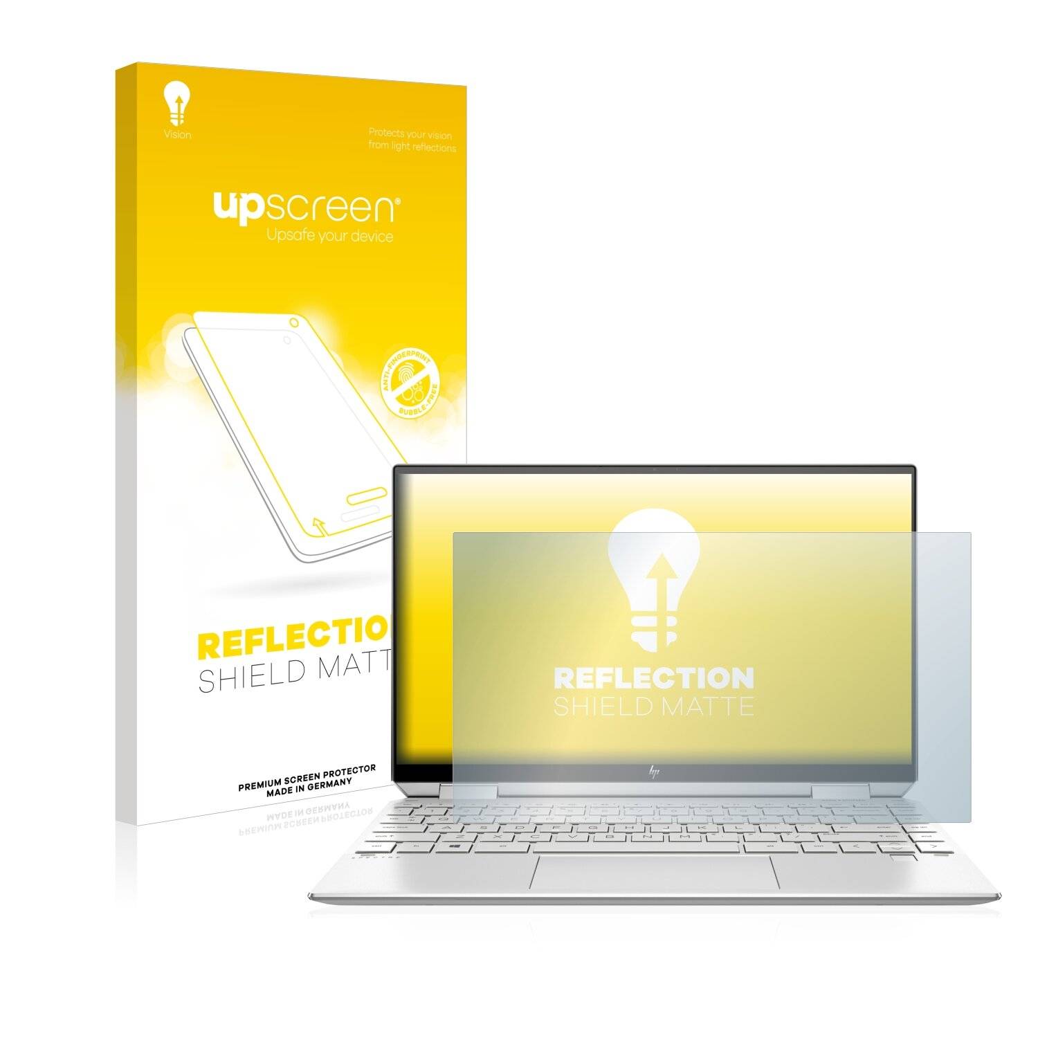 upscreen Reflection Shield Matte Premium Displayschutzfolie für HP Spectre x360