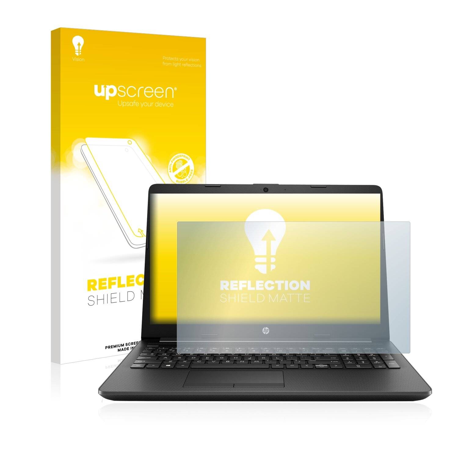 upscreen Reflection Shield Matte Premium Displayschutzfolie für HP