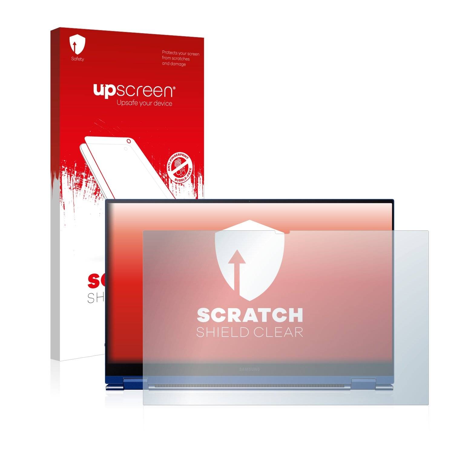 upscreen Scratch Shield Clear Premium Displayschutzfolie für Samsung Galaxy Book Flex