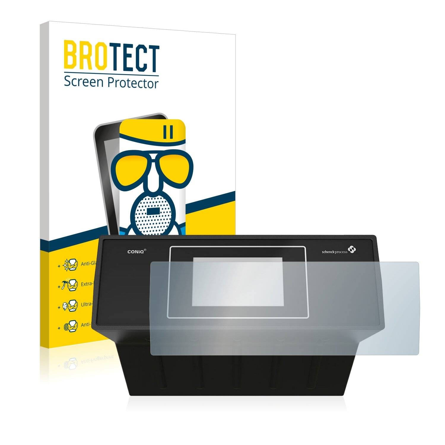 BROTECT AirGlass Matte Schutzglas Folie für Coniq