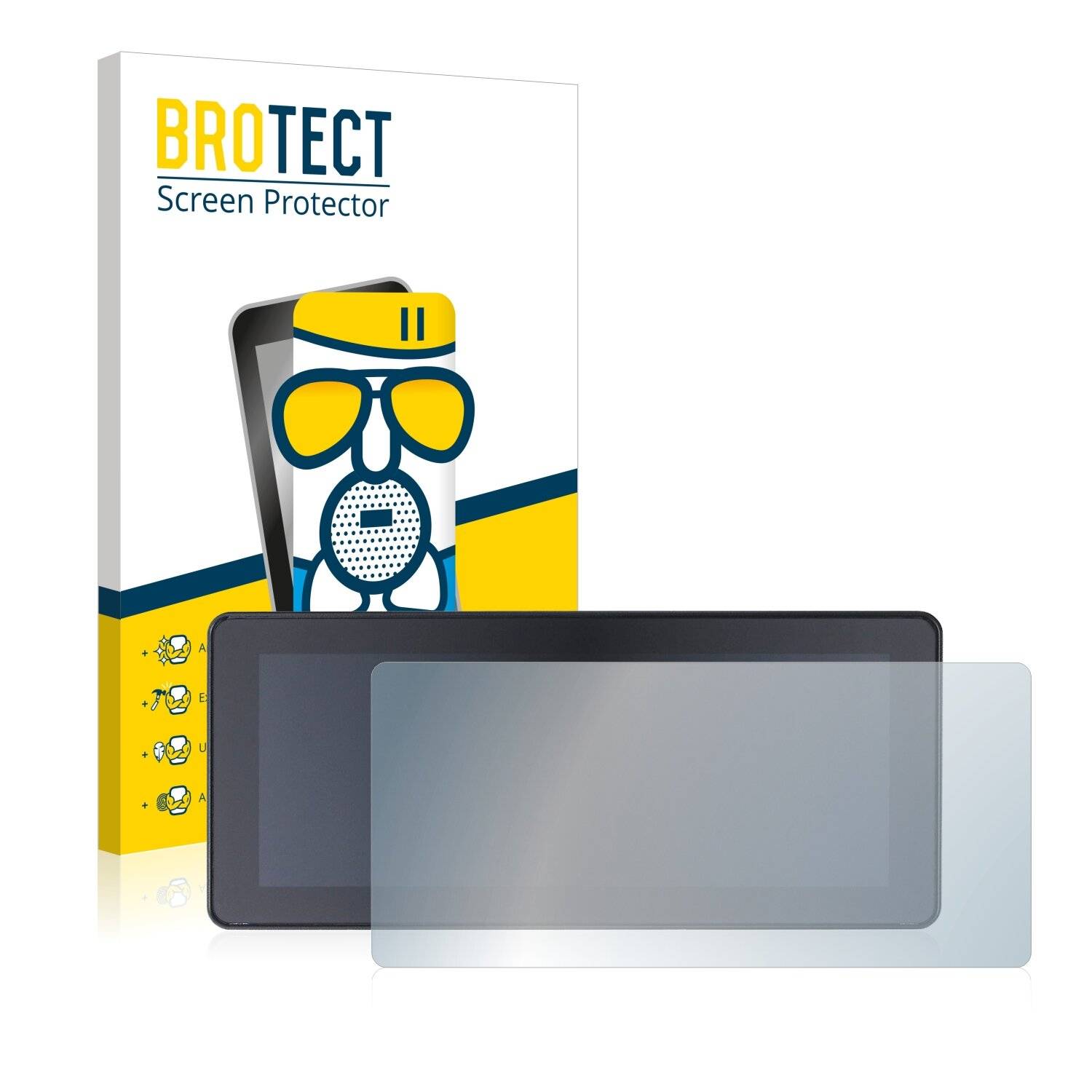 BROTECT AirGlass Matte Schutzglas Folie für ifm electronic