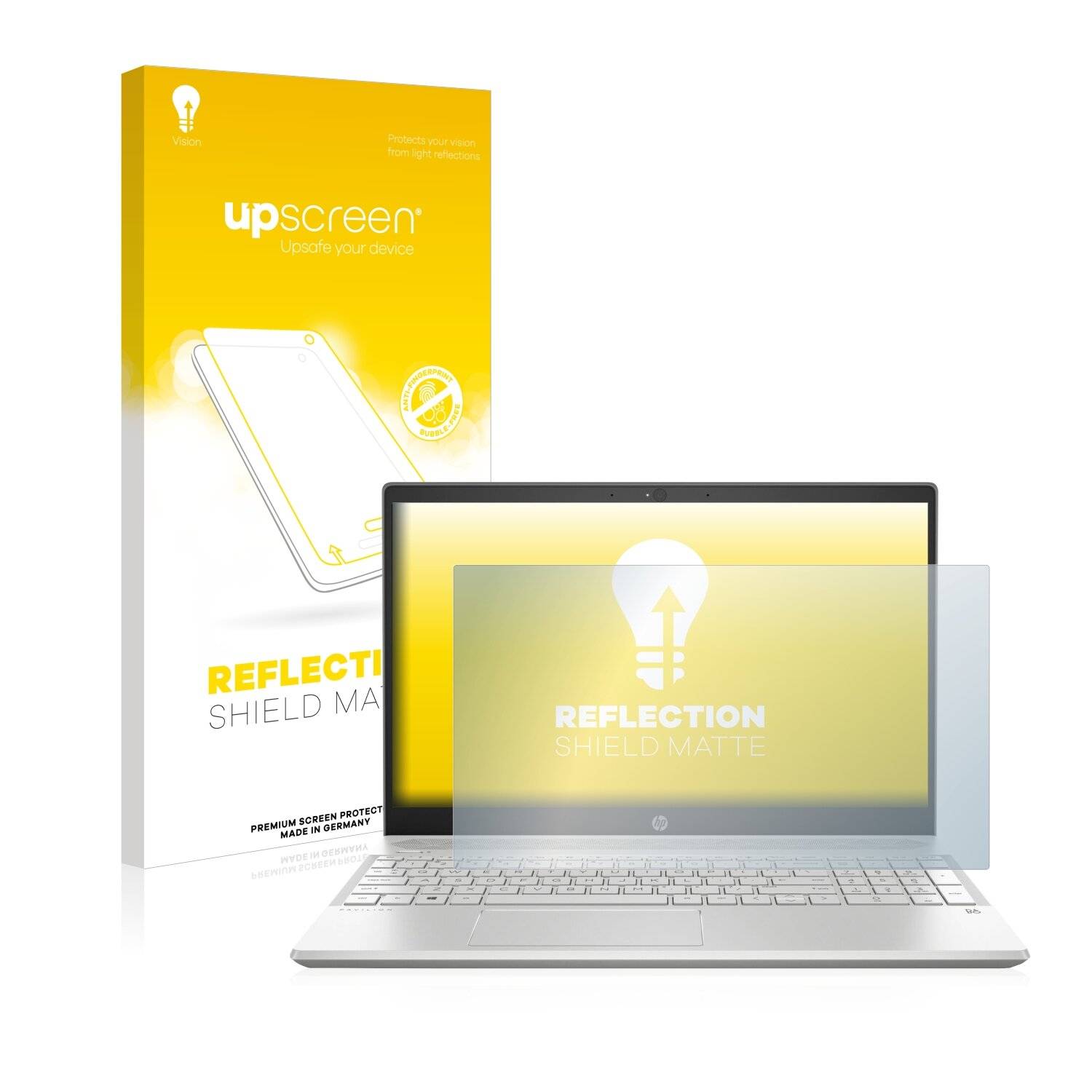 upscreen Reflection Shield Matte Premium Displayschutzfolie für HP Pavilion