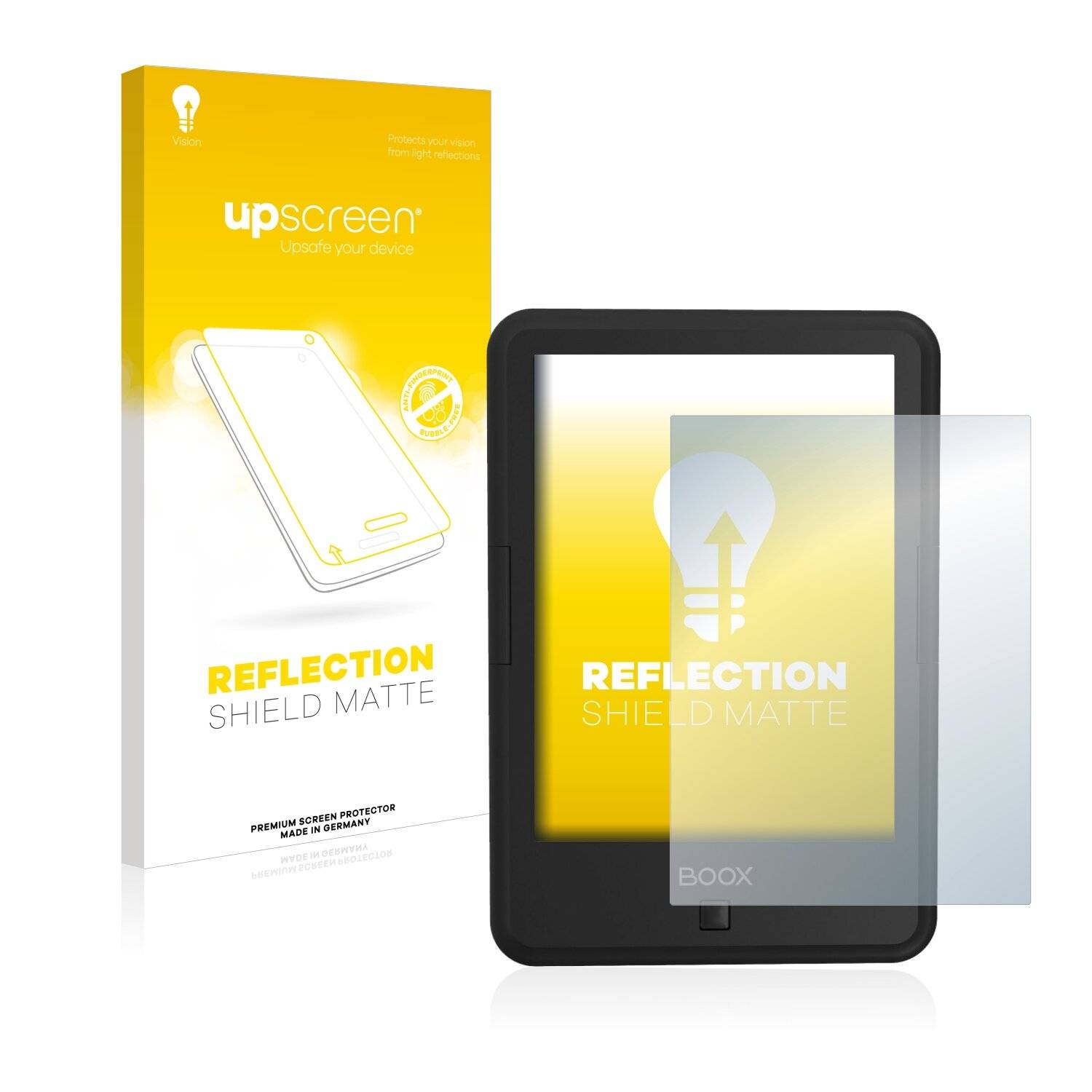 upscreen Reflection Shield Matte Premium Displayschutzfolie für Onyx Boox Darwin