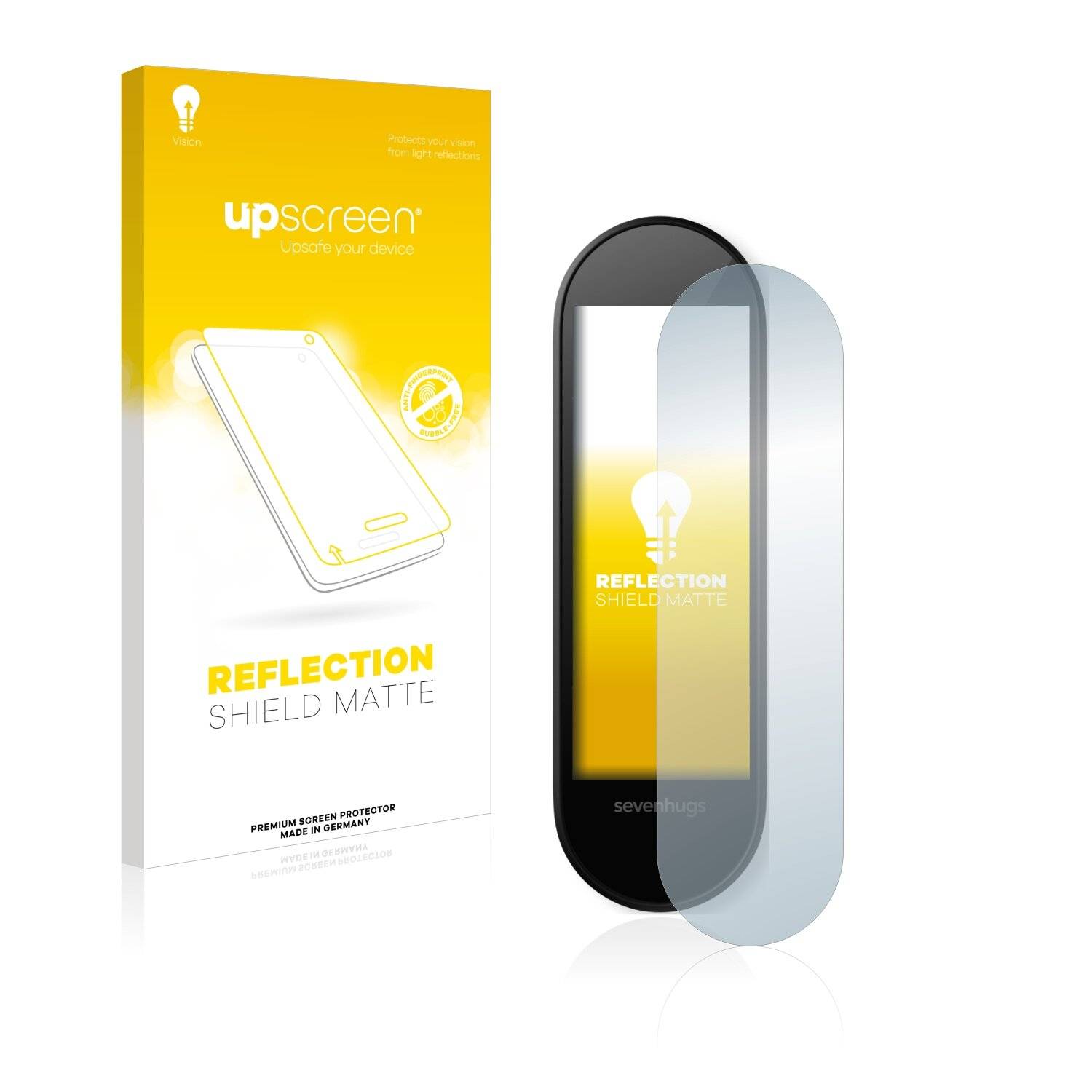 upscreen Reflection Shield Matte Premium Displayschutzfolie für Sevenhugs Smart Remote