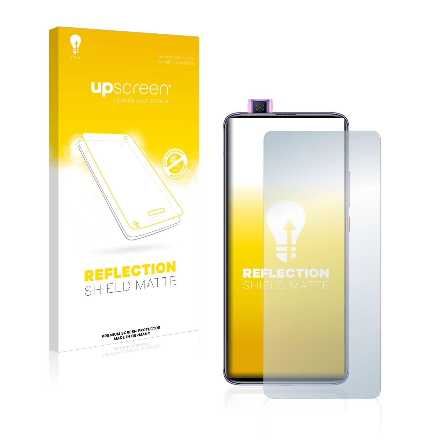 upscreen Reflection Shield Matte Premium Displayschutzfolie für Xiaomi Redmi K30 Pro
