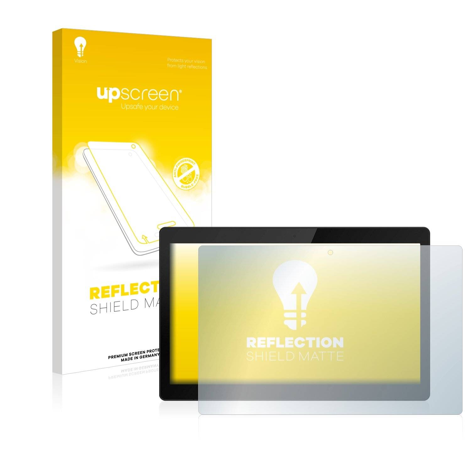 upscreen Reflection Shield Matte Premium Displayschutzfolie für TrekStor Surftab Theatre