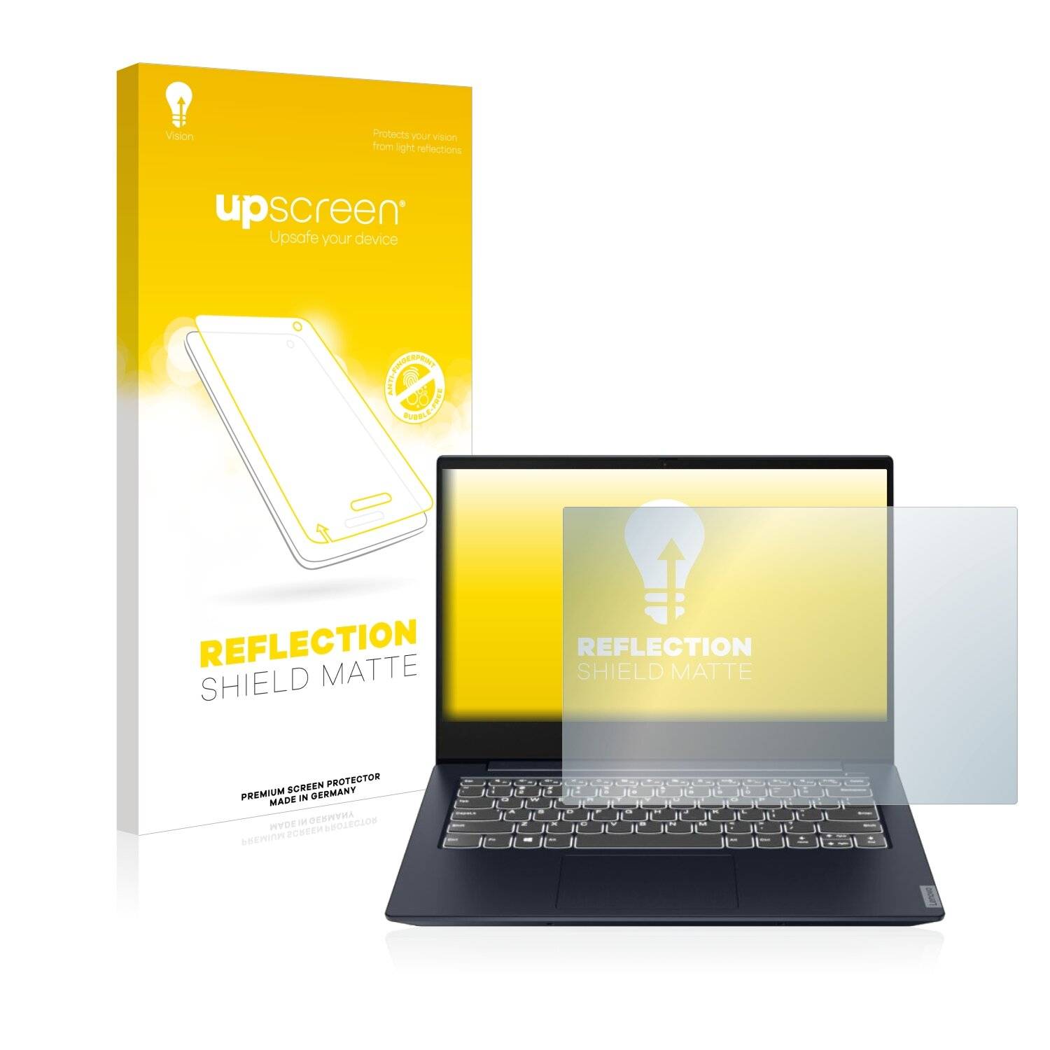 upscreen Reflection Shield Matte Premium Displayschutzfolie für Lenovo IdeaPad S340