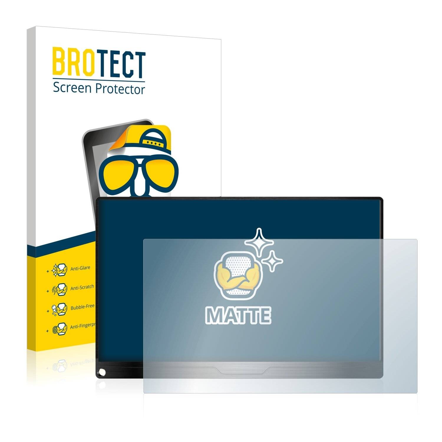 BROTECT Matte Displayschutzfolie für Uperfect 15.6 - Entspiegelt,