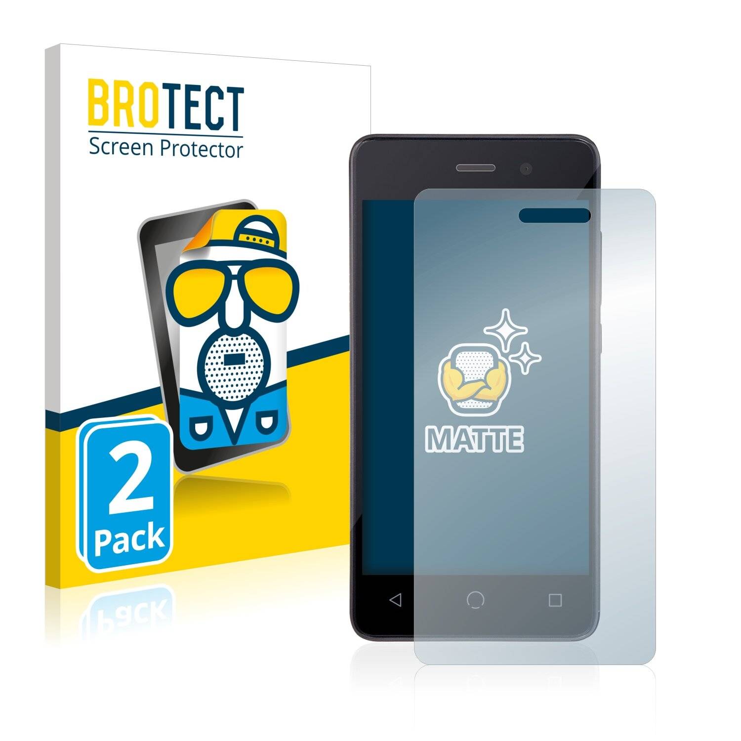 2x BROTECT Matte Displayschutzfolie für Omnipod Dash - Entspiegelt,