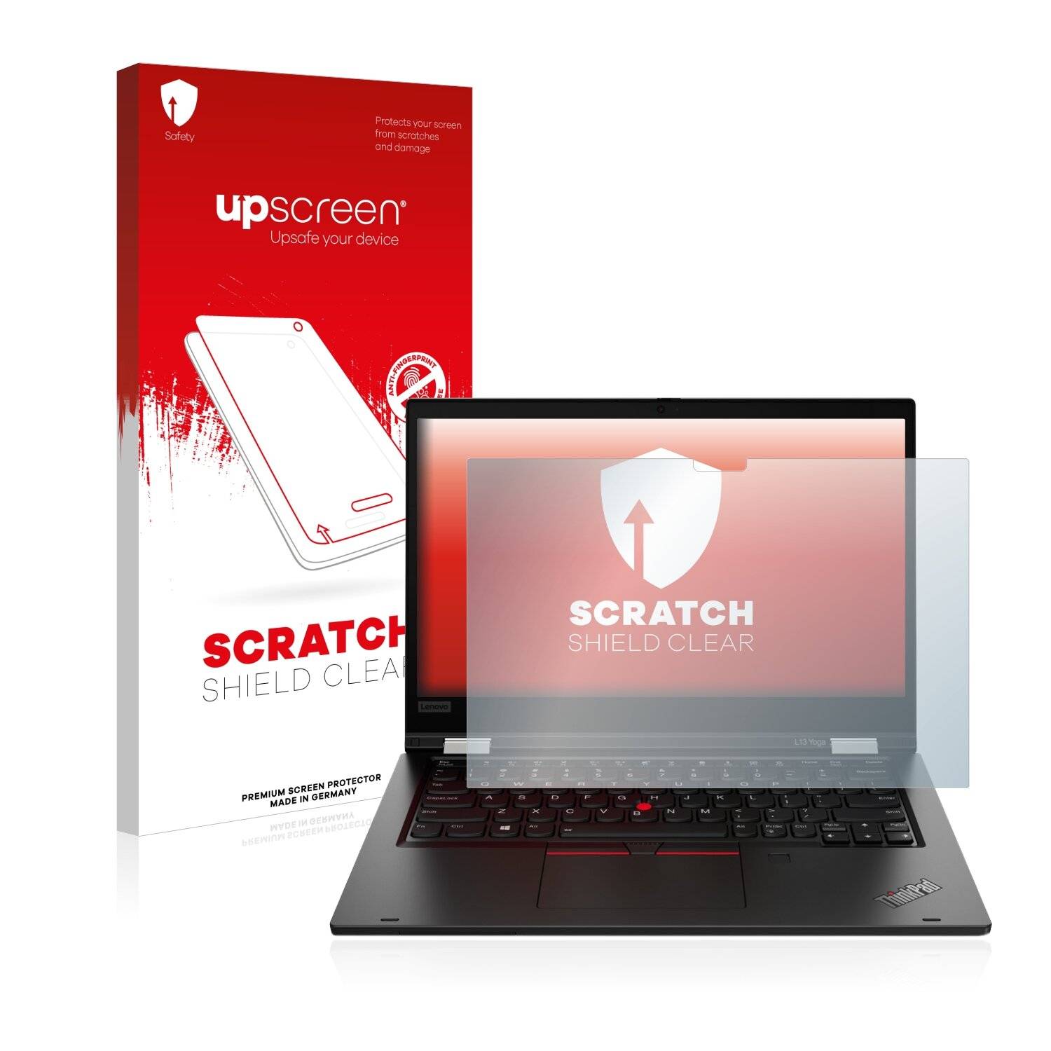 upscreen Scratch Shield Clear Premium Displayschutzfolie für Lenovo ThinkPad L13