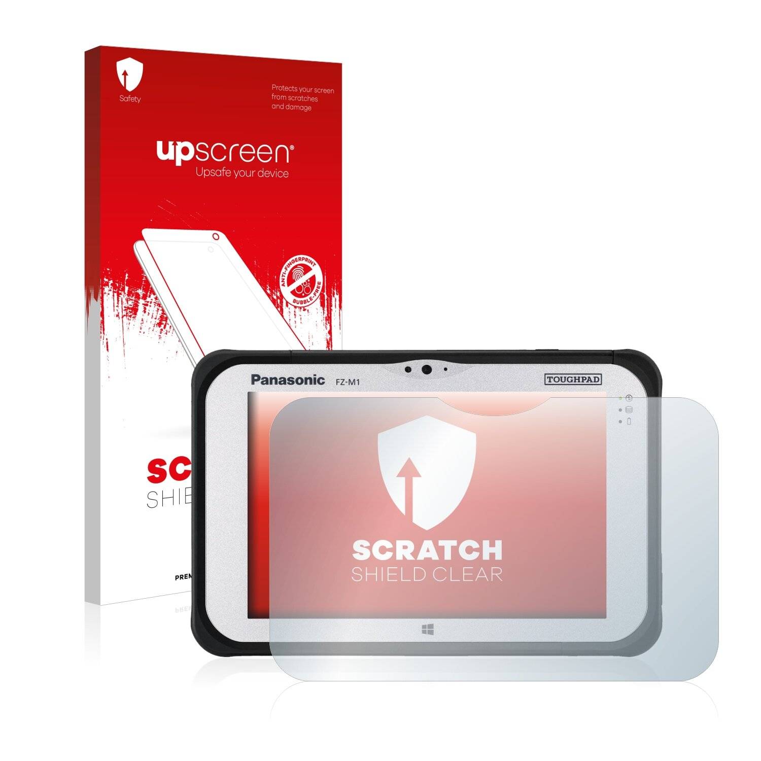upscreen Scratch Shield Clear Premium Displayschutzfolie für Panasonic Toughbook M1