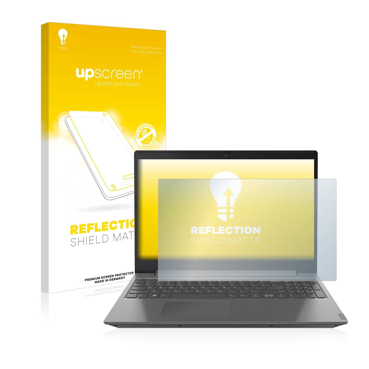 upscreen Reflection Shield Matte Premium Displayschutzfolie für Lenovo