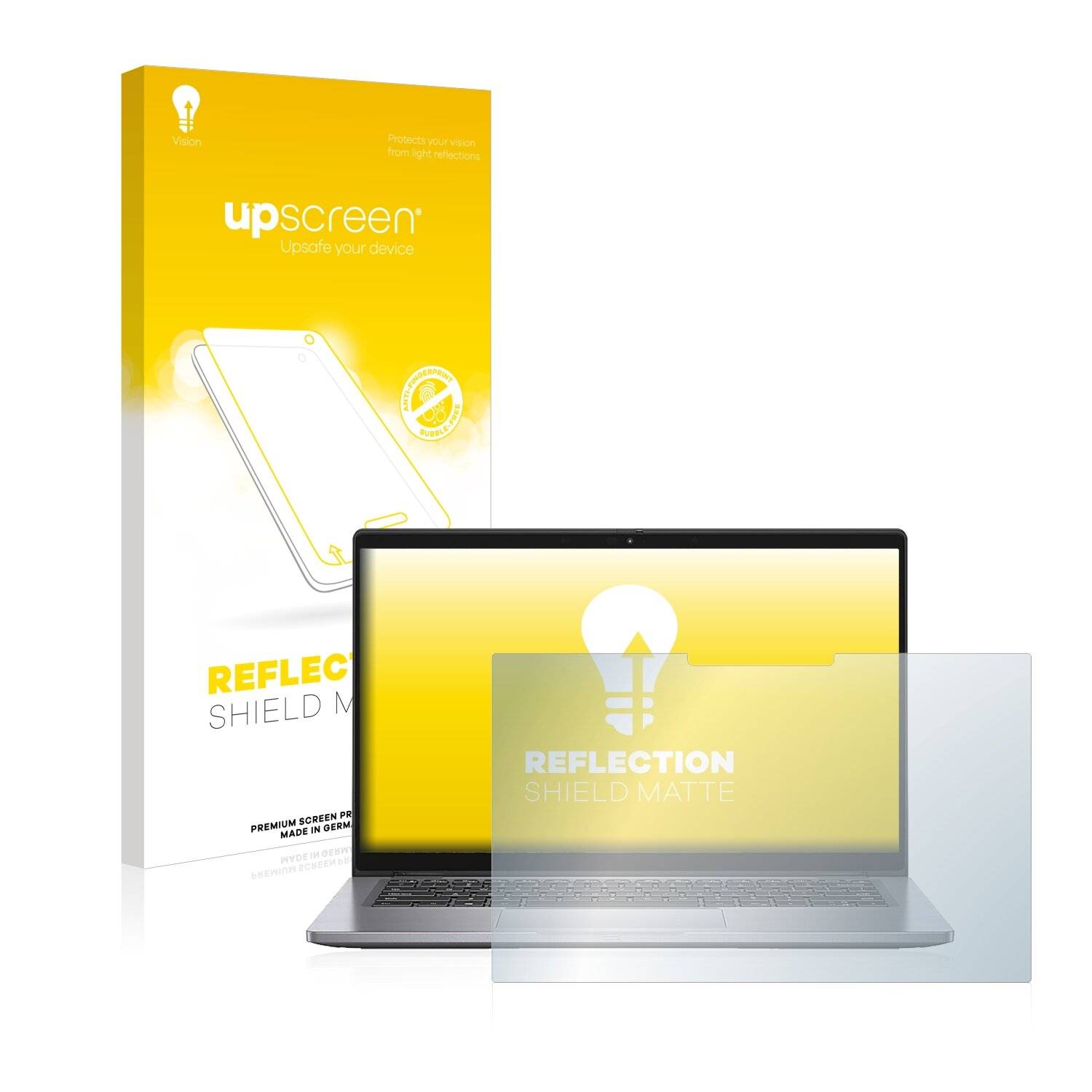 upscreen Reflection Shield Matte Premium Displayschutzfolie für Dell Latitude 7410