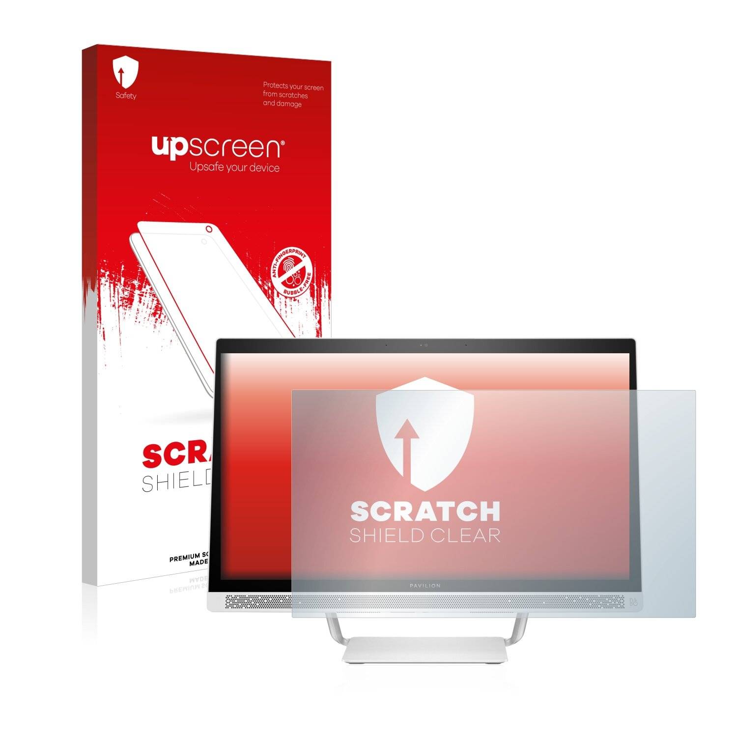 upscreen Scratch Shield Clear Premium Displayschutzfolie für HP