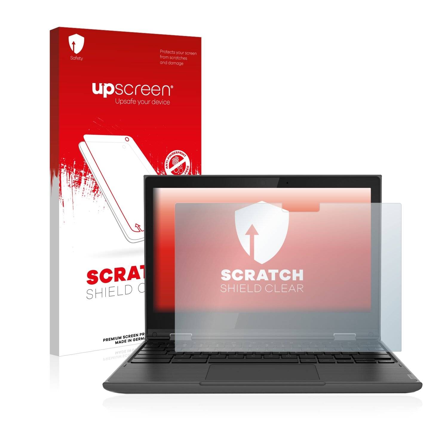 upscreen Scratch Shield Clear Premium Displayschutzfolie für Lenovo 300e (2.