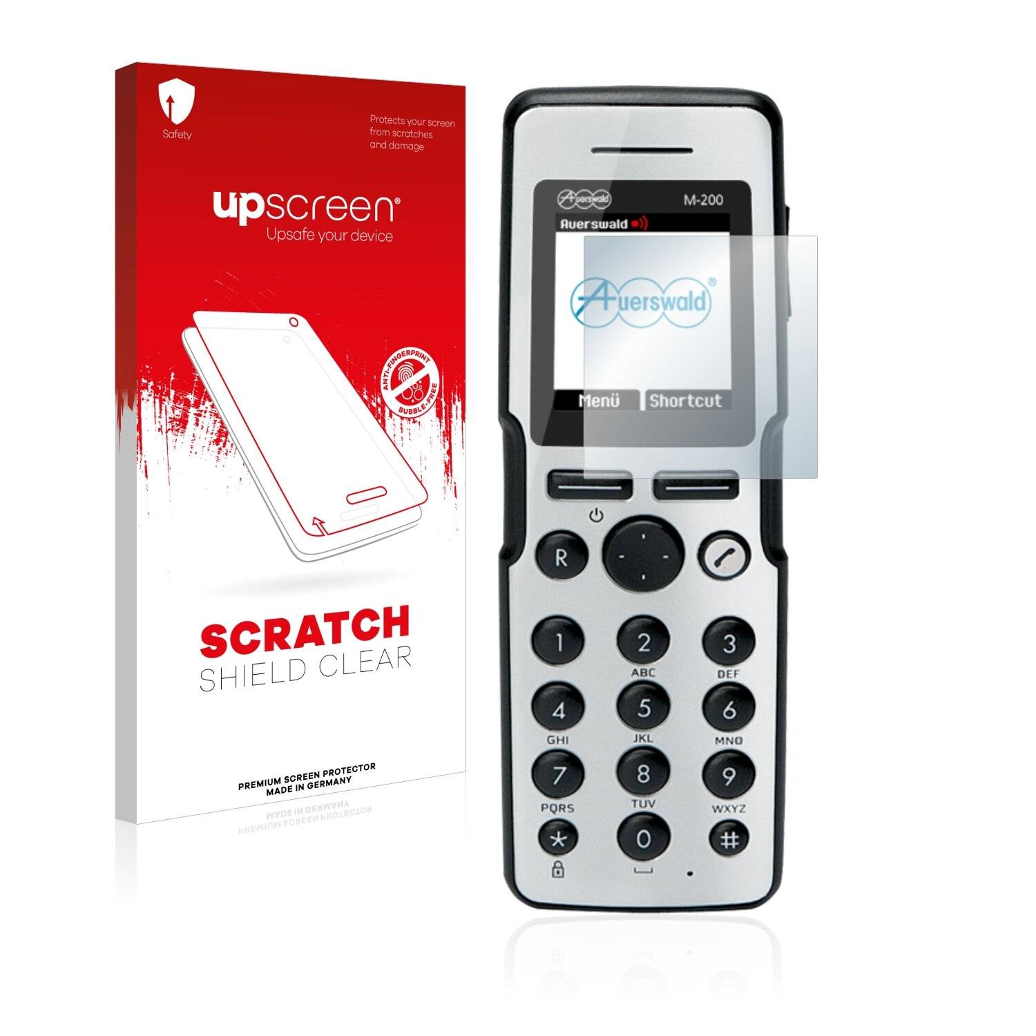upscreen Scratch Shield Clear Premium Displayschutzfolie für Auerswald