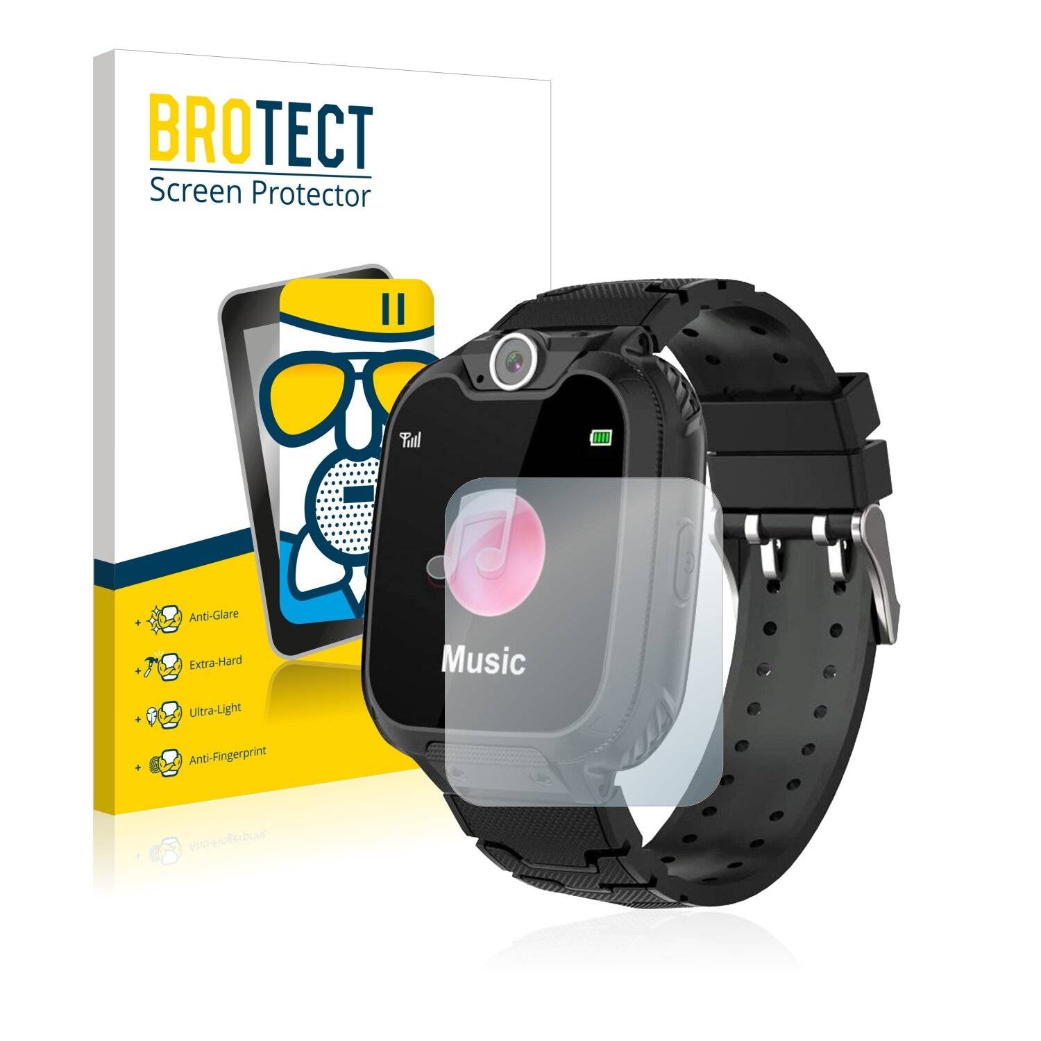 BROTECT AirGlass Matte Schutzglas Folie für Pthtechus