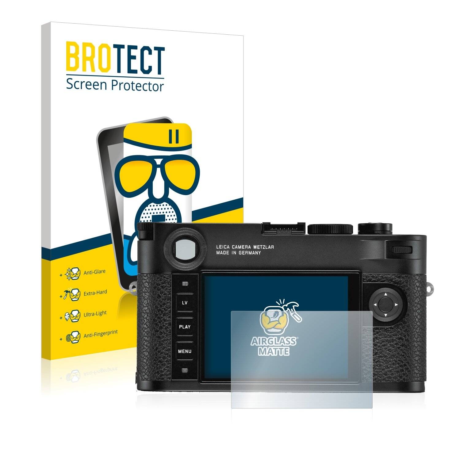 BROTECT AirGlass Matte Schutzglas Folie für Leica