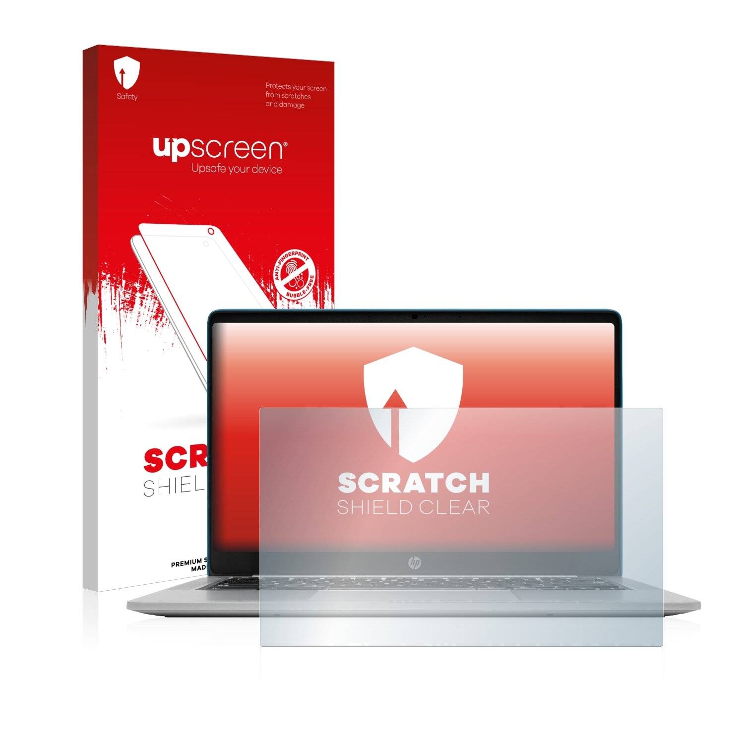 upscreen Scratch Shield Clear Premium Displayschutzfolie für HP Chromebook