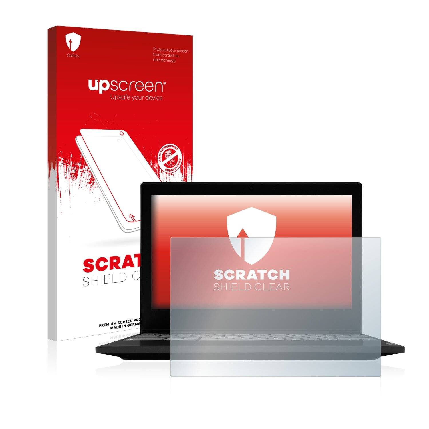 upscreen Scratch Shield Clear Premium Displayschutzfolie für Lenovo Chromebook Flex 3