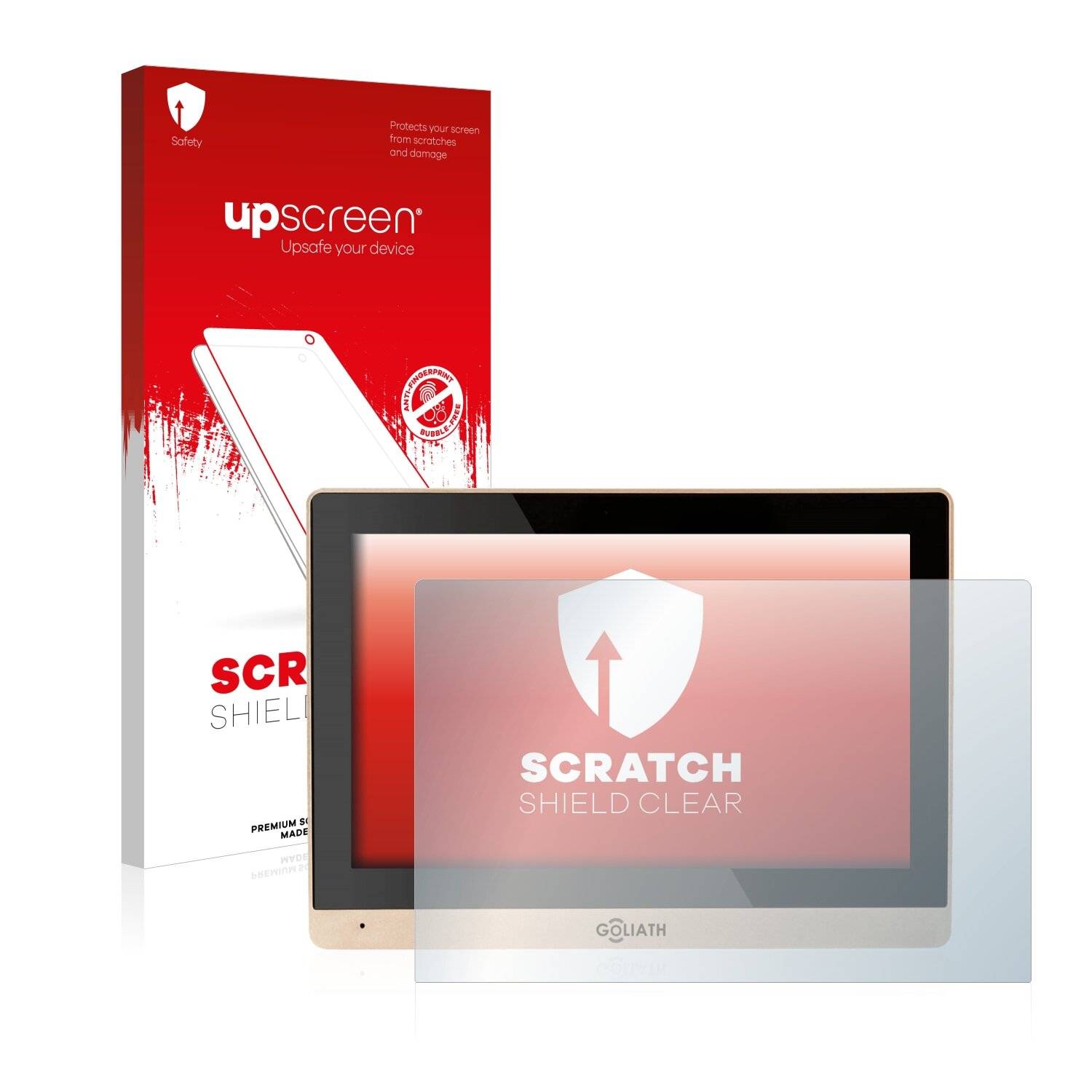 upscreen Scratch Shield Clear Premium Displayschutzfolie für Goliath IP
