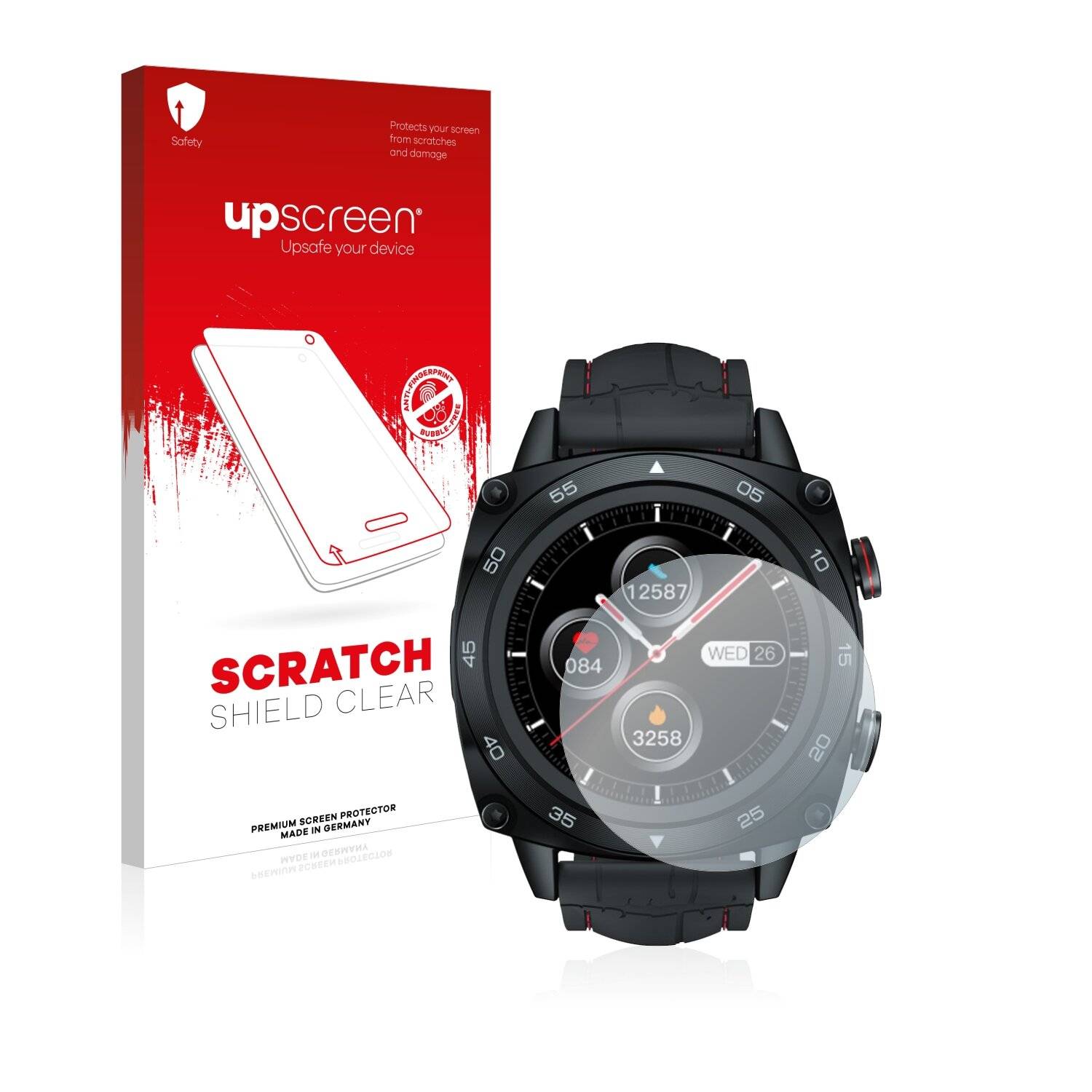 upscreen Scratch Shield Clear Premium Displayschutzfolie für Cubot